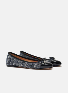 Carla Blue Tweed Scarosso: Blue - Tweed CARLABALL