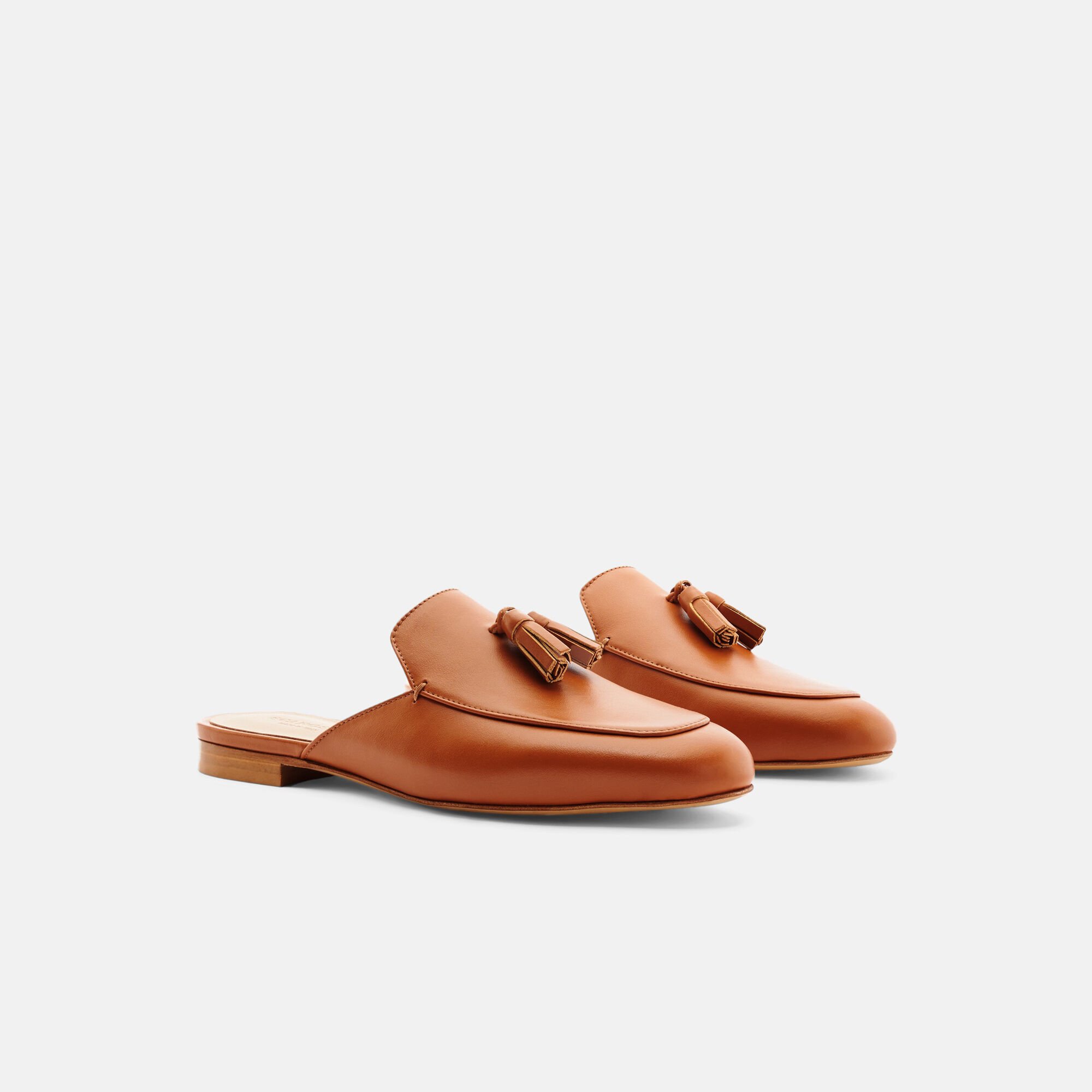 Scarosso Giorgina Cognac Cognac - Calf GIORGINAMULE