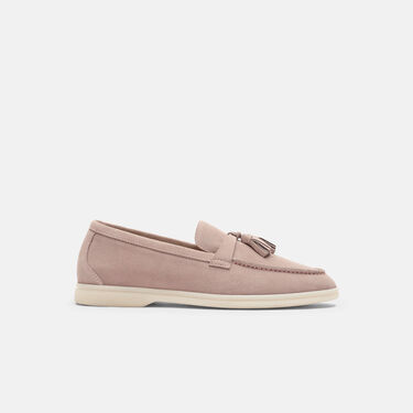 Leandra Pink Suede Scarosso: Pink - Suede LEANDRALOAF