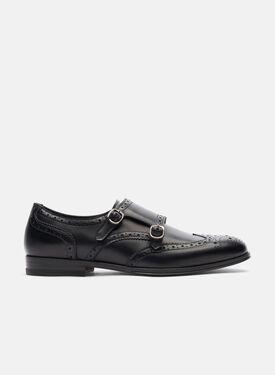 Scarosso Kate Black Black - calf KATEMONK