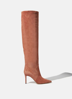 Scarosso Carra Powder Suede Silver - Calf CARRABOOT