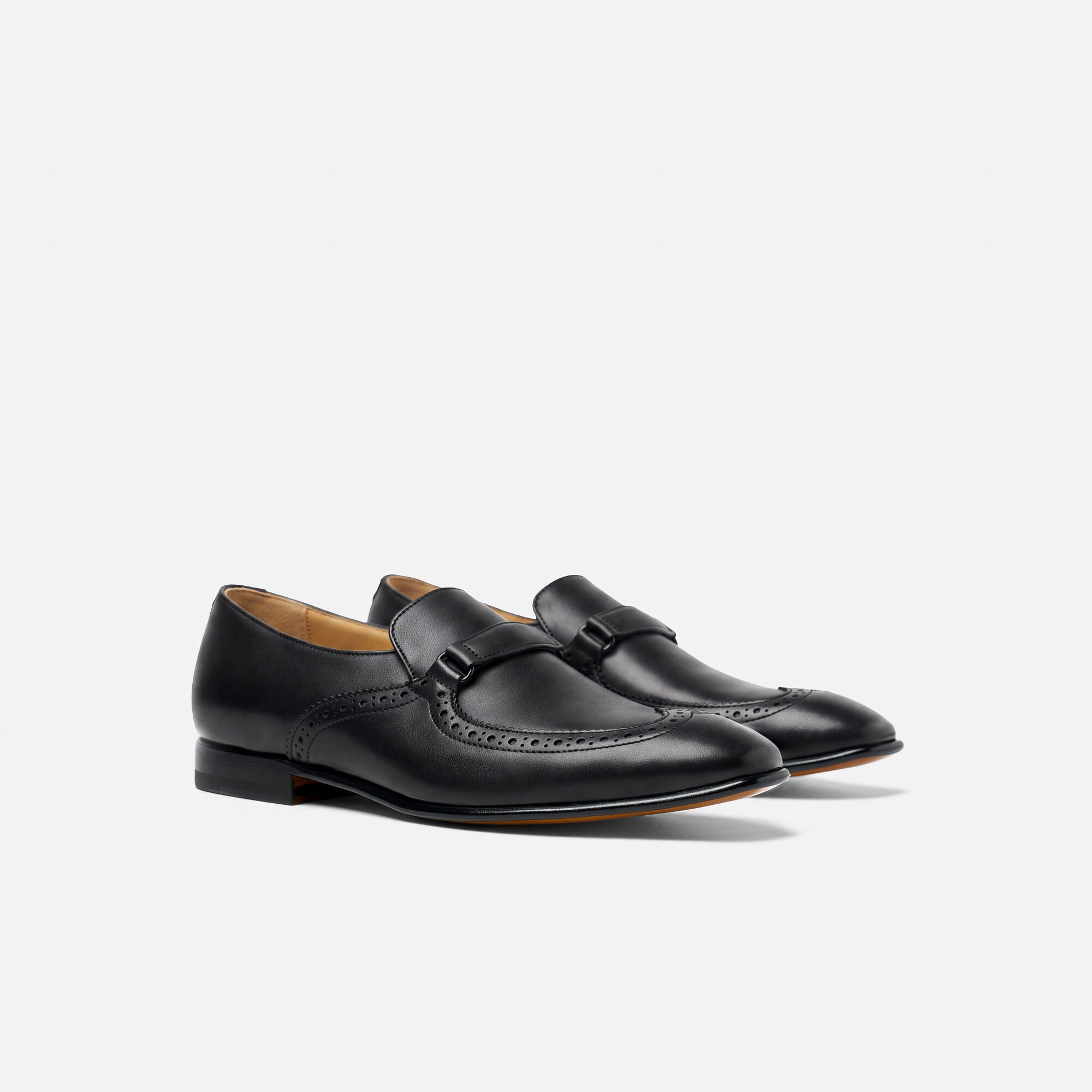 Maude Black Scarosso: Black - Calf Maude Black Scarosso: Black - Calf MAUDELOAF
