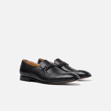 Maude Black Scarosso: Black - Calf Maude Black Scarosso: Black - Calf MAUDELOAF