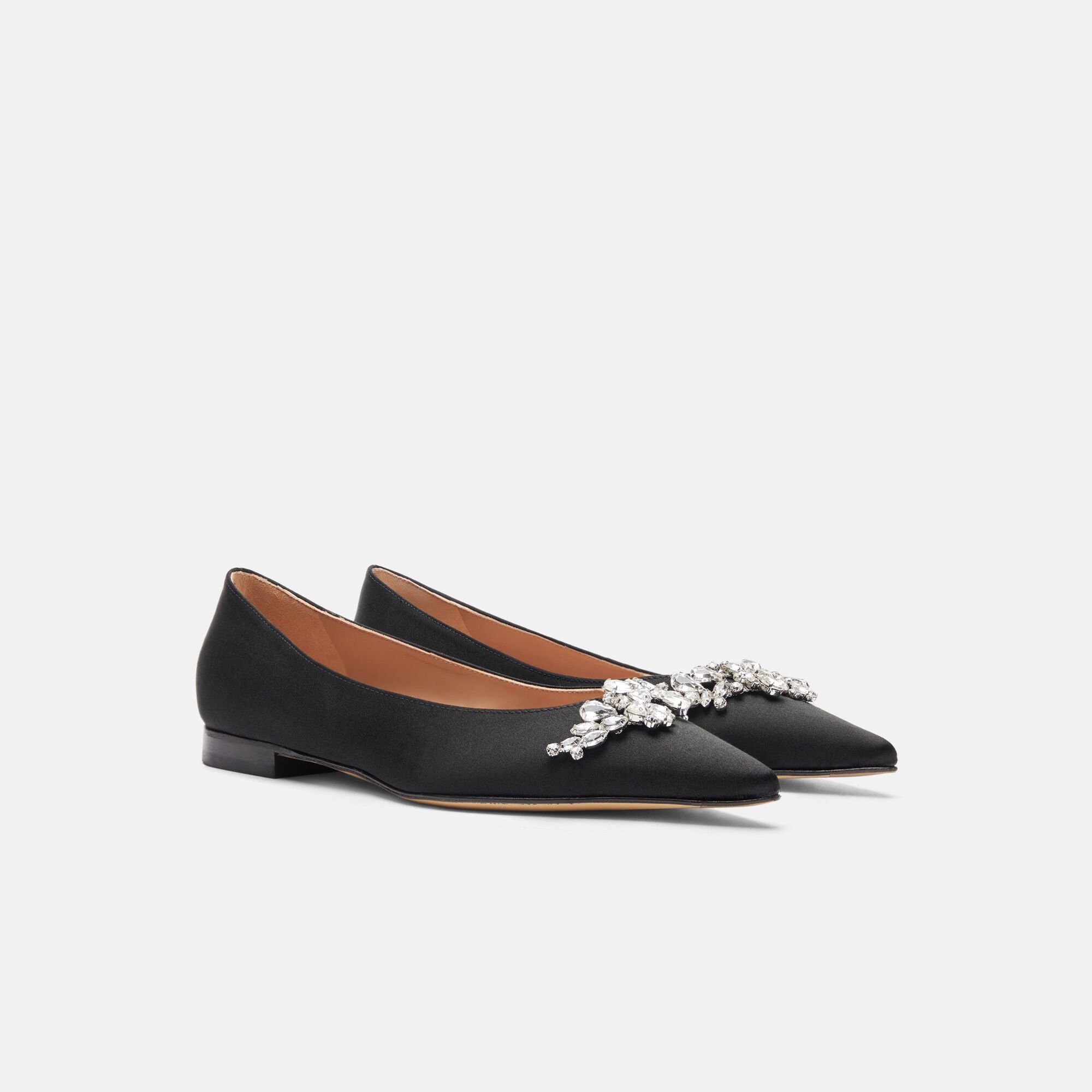 Scarosso Iris Schwarz Satin Schwarz - Satin IRISBALL