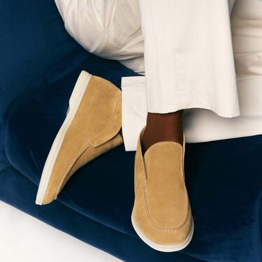 Scarosso Leonardo Beige Daim Beige - Daim LEONARDOANKL