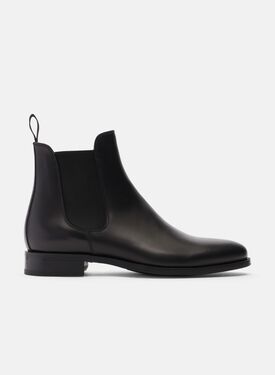 Scarosso Giancarlo Black Black Calf GIANCARLOCHEL