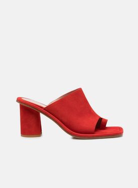Scarosso Gwen Red Suede Blue - Suede DELILAHSAND