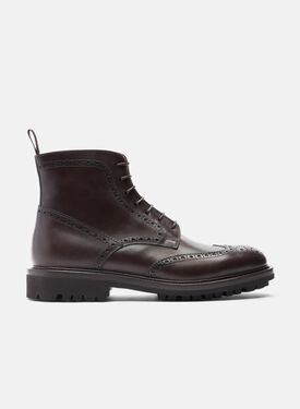 Scarosso Thomas Dark Brown Dark Brown - Calf THOMASBOOT