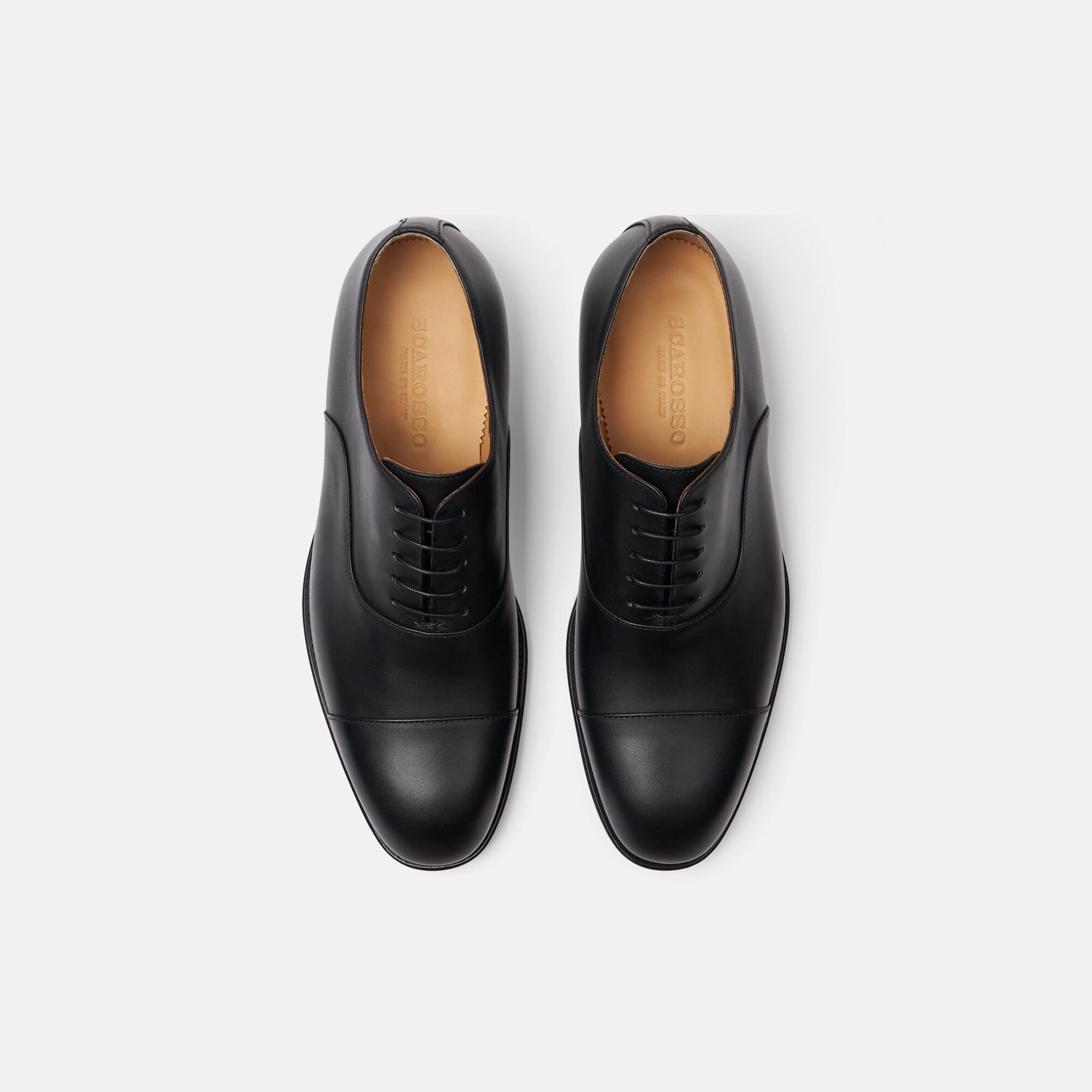 Scarosso Salvatore Noir Noir - Veau SALVATOREOXFO