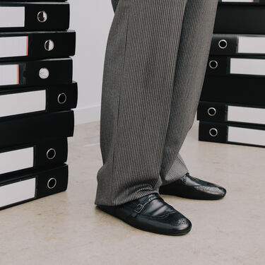 Scarosso Johnny Black Black - Calf JOHNNYLOAF