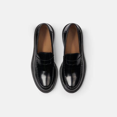 Scarosso Wooster II Nero Nero - Pelle di vitello spazzolata WOOSTERIILOAF Scarosso Wooster II Nero Nero - Pelle di vitello spazzolata WOOSTERIILOAF