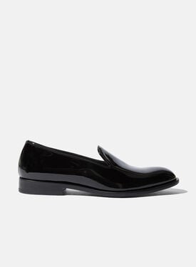 George Black Patent Scarosso: Black patent GEORGESLIP