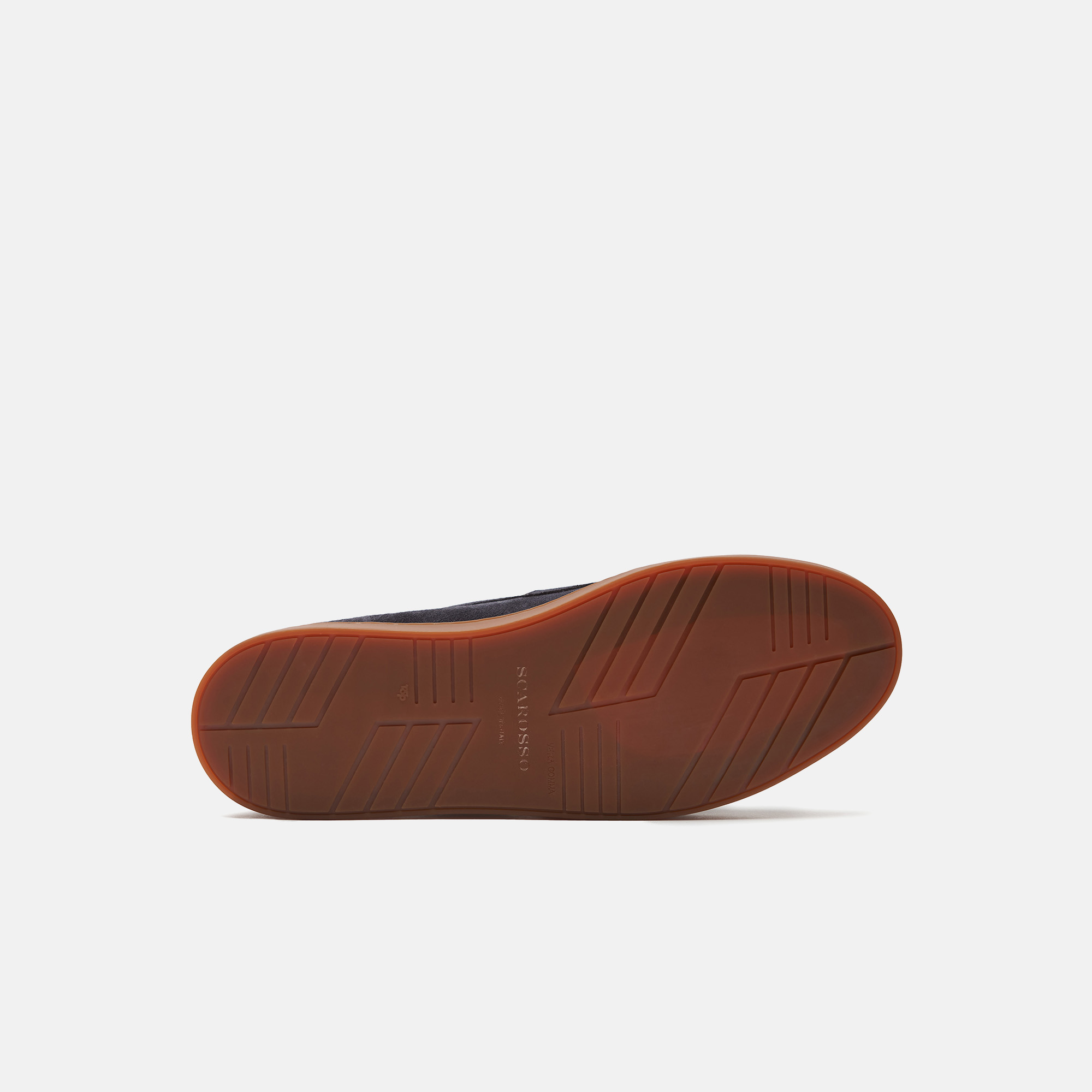 Scarosso Carlos Loafers In Blue - Suede
