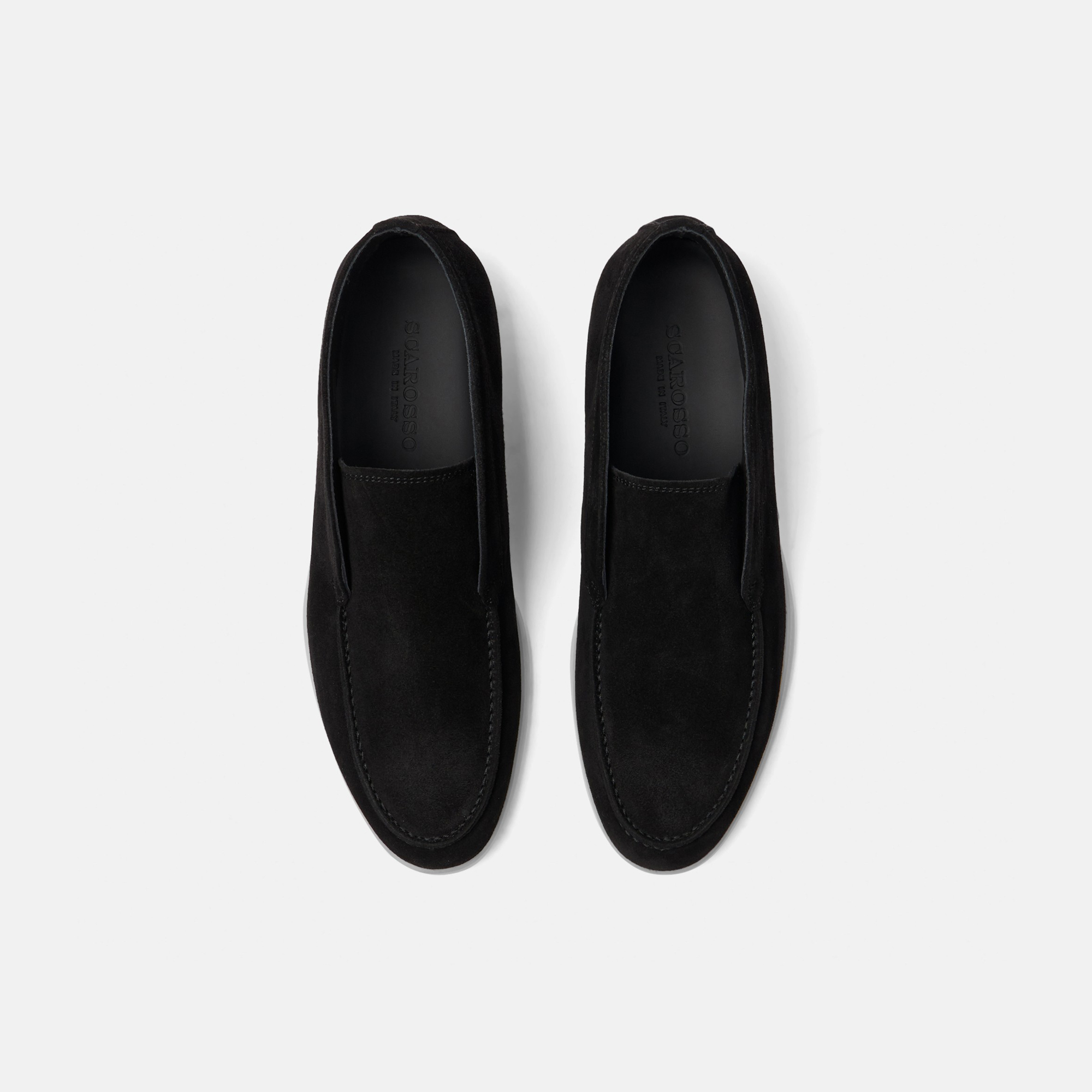 Scarosso Leonardo Suede Boots In Black - Suede