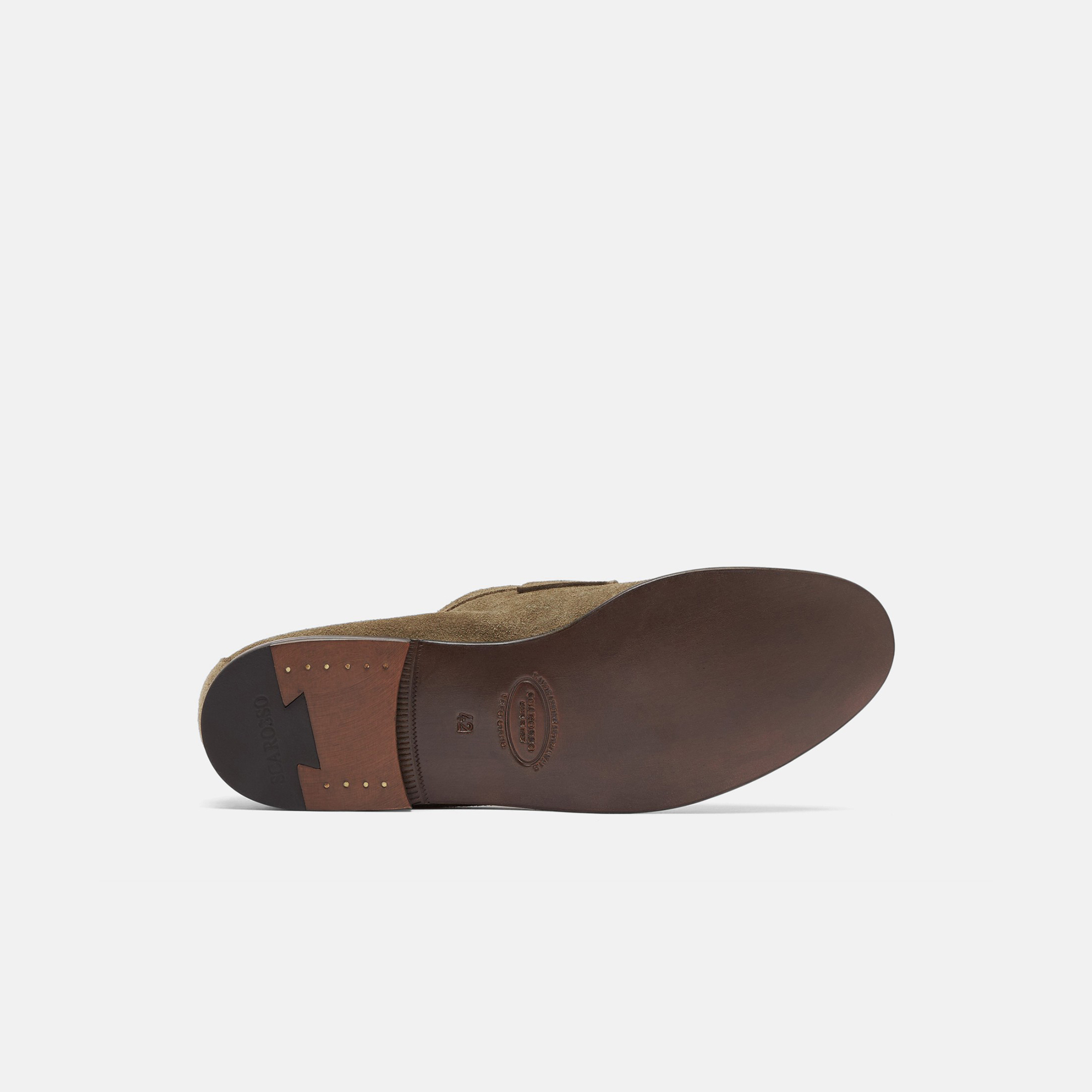 Scarosso Gregory Taupe Suede In Taupe - Suede
