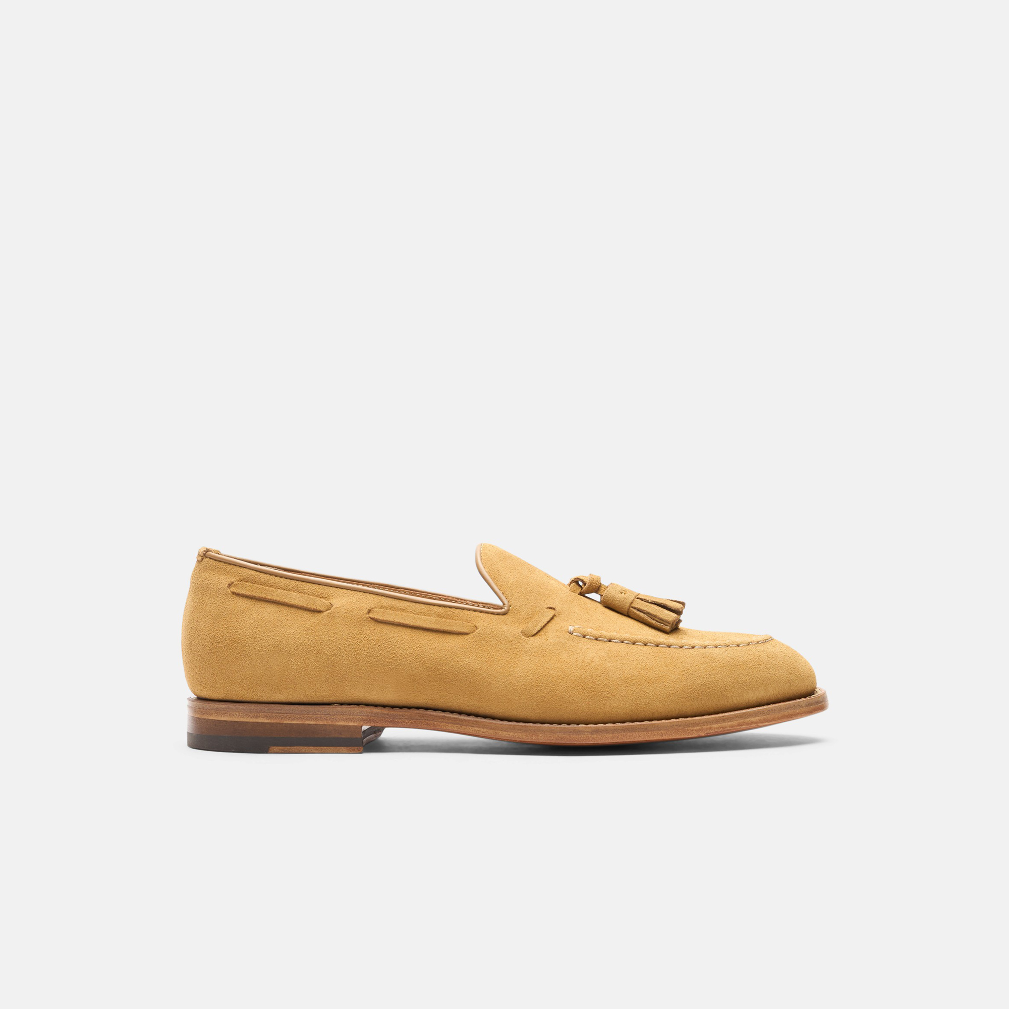 William Tan Suede Loafers for Men | Scarosso® display picture 2