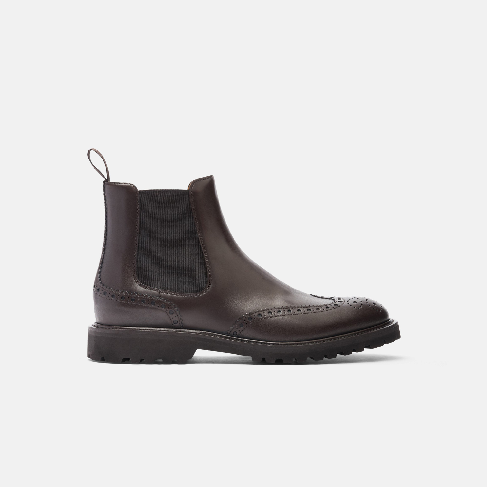 Scarosso Keith Brown - Uomo Chelsea Boots Marrone - Vitello 40