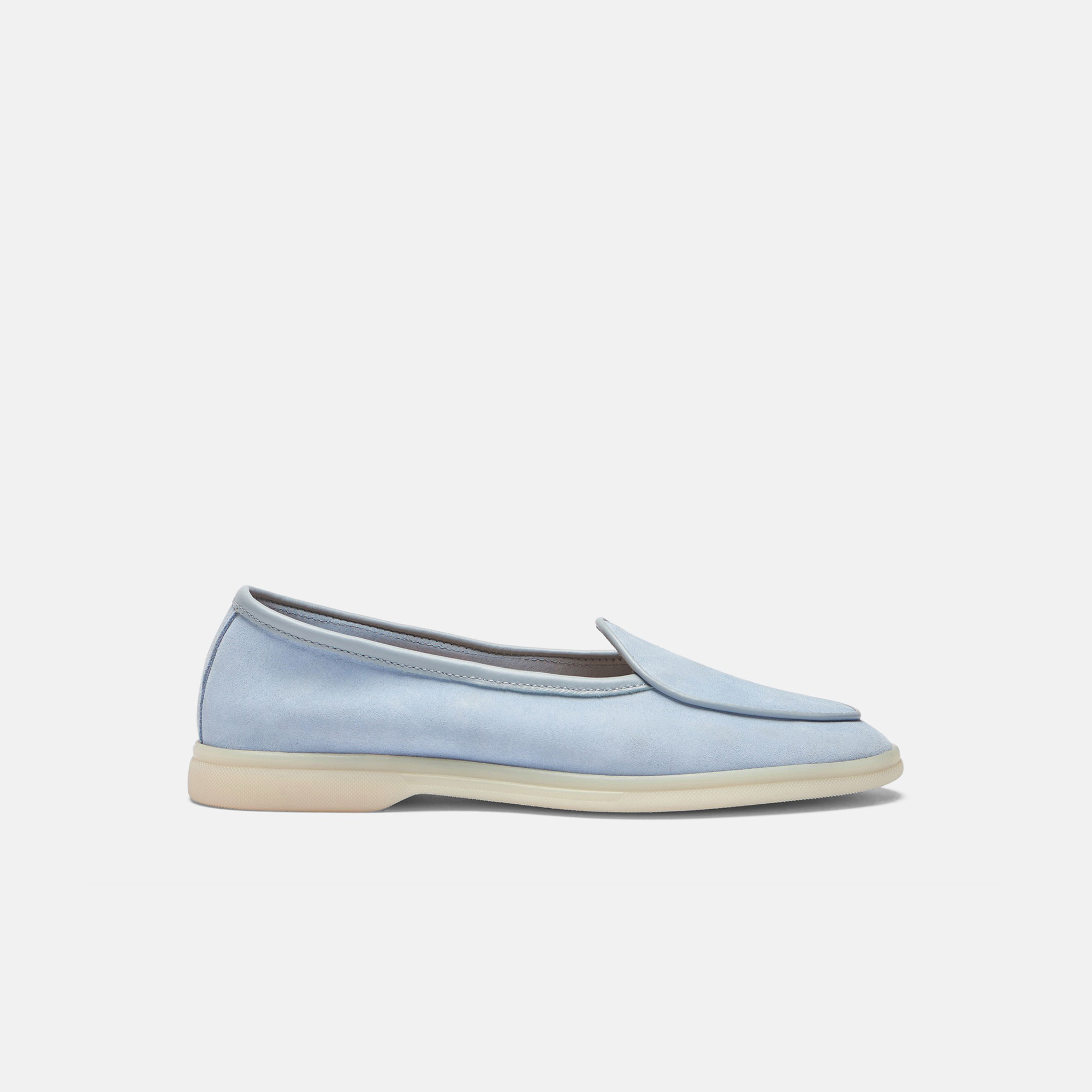 Scarosso Livia Light Blue Suede In Light Blue - Suede