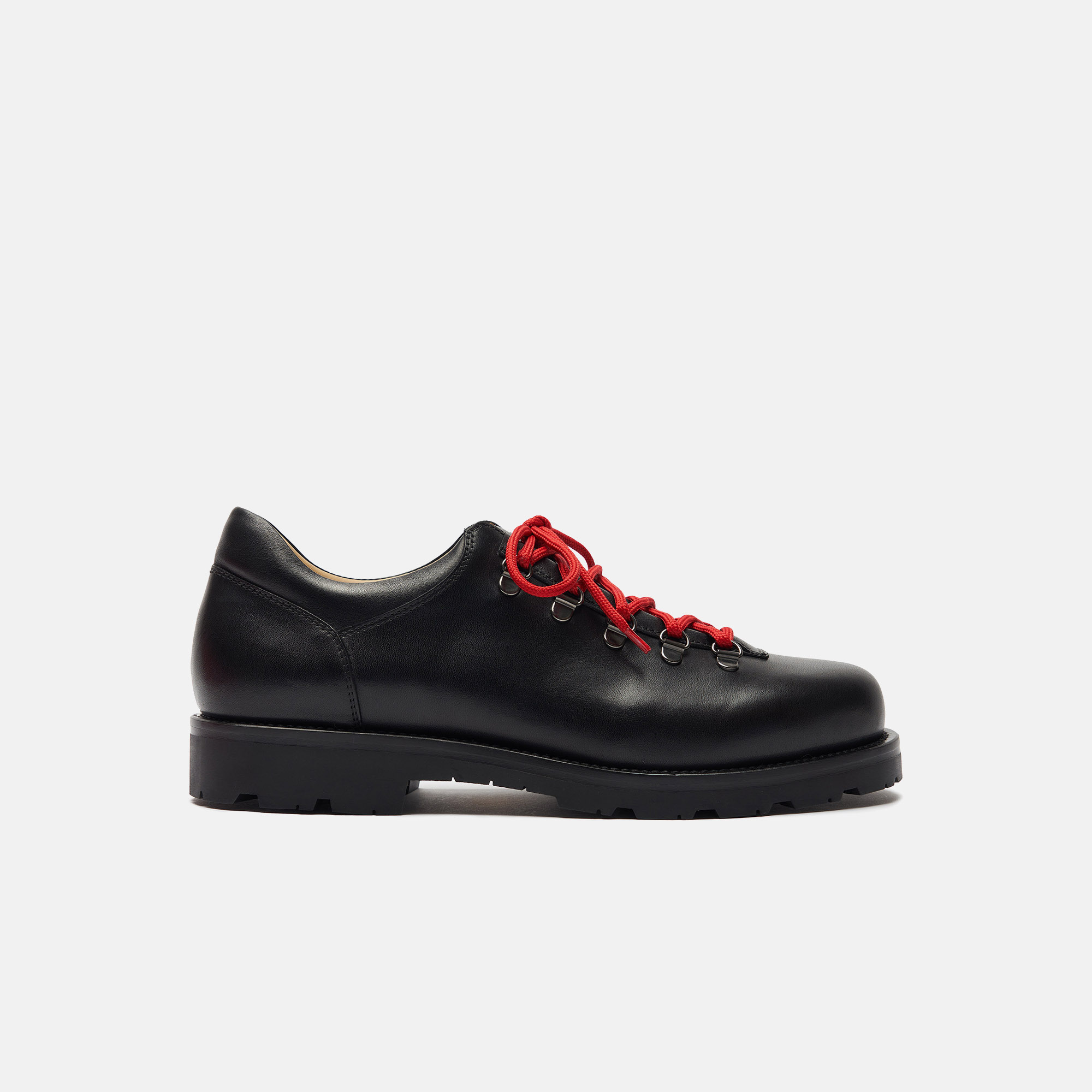 Scarosso Eddy Lace-up Boots In Black - Calf