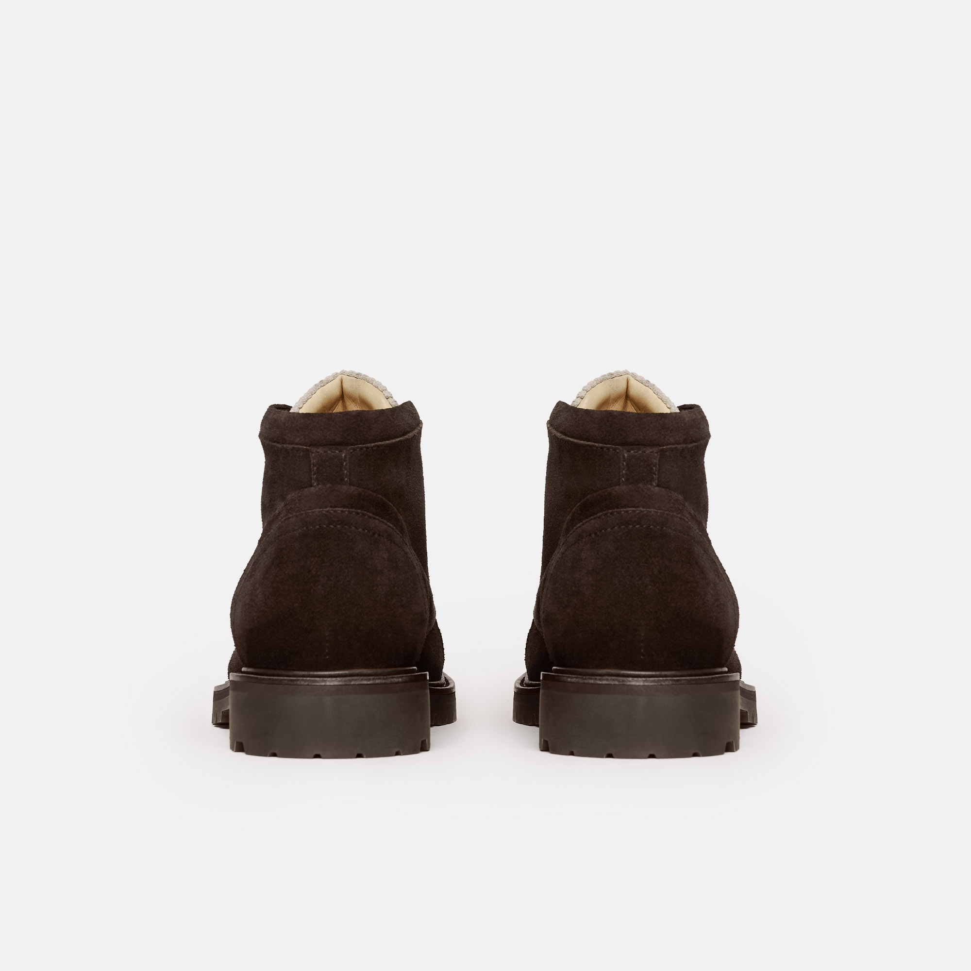 Scarosso Theodore Mocha Suede In Animal Print