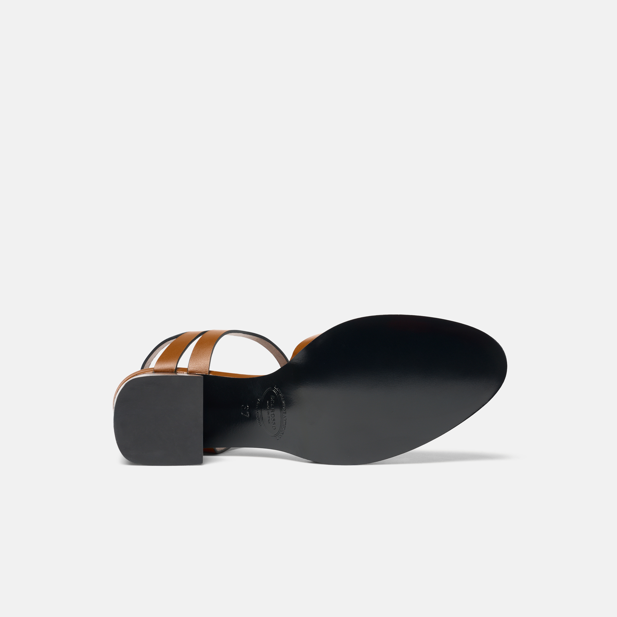 Scarosso Giulia Fisherman Heeled Sandals In Brown