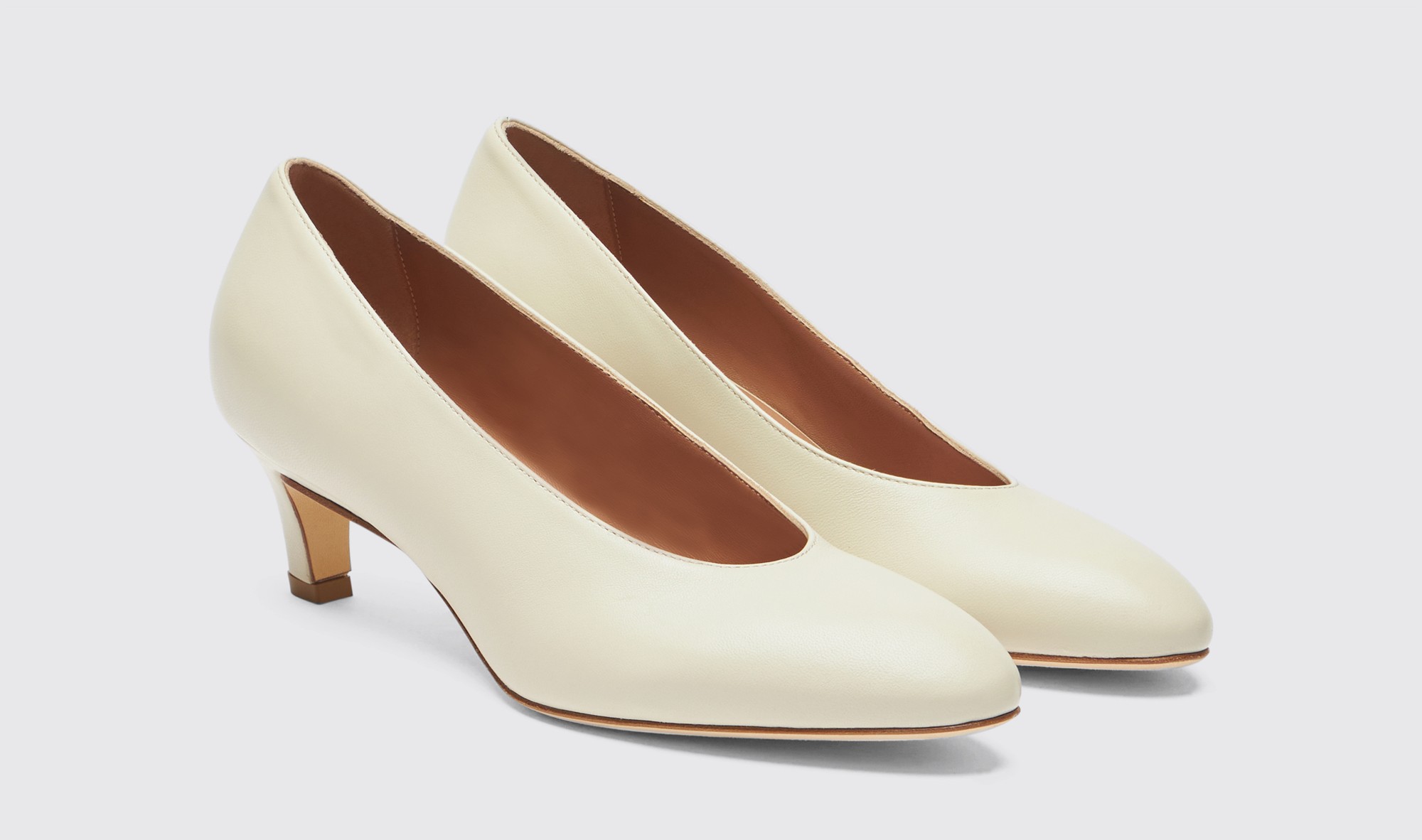 Shop Scarosso Deva White - Woman High Heels White In White - Calf