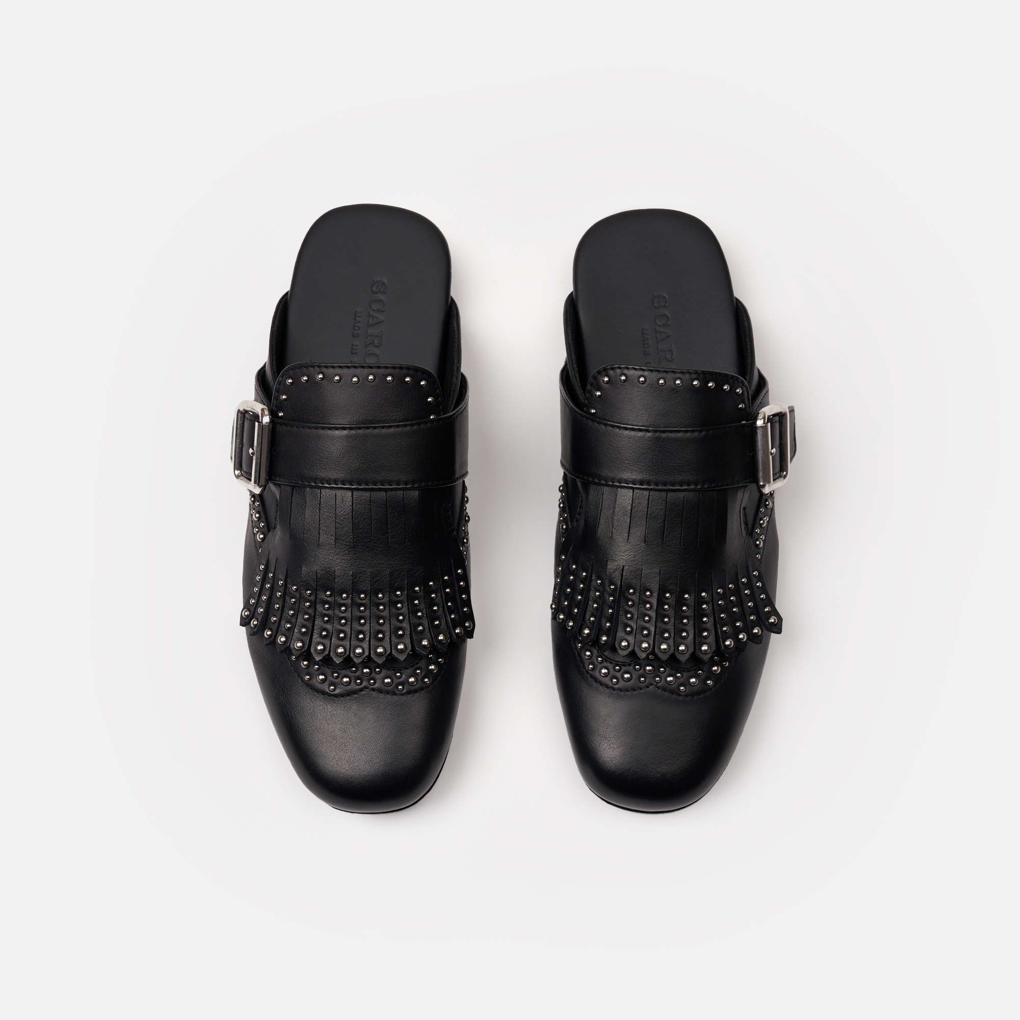 Scarosso Gaia Black Studded In Multi