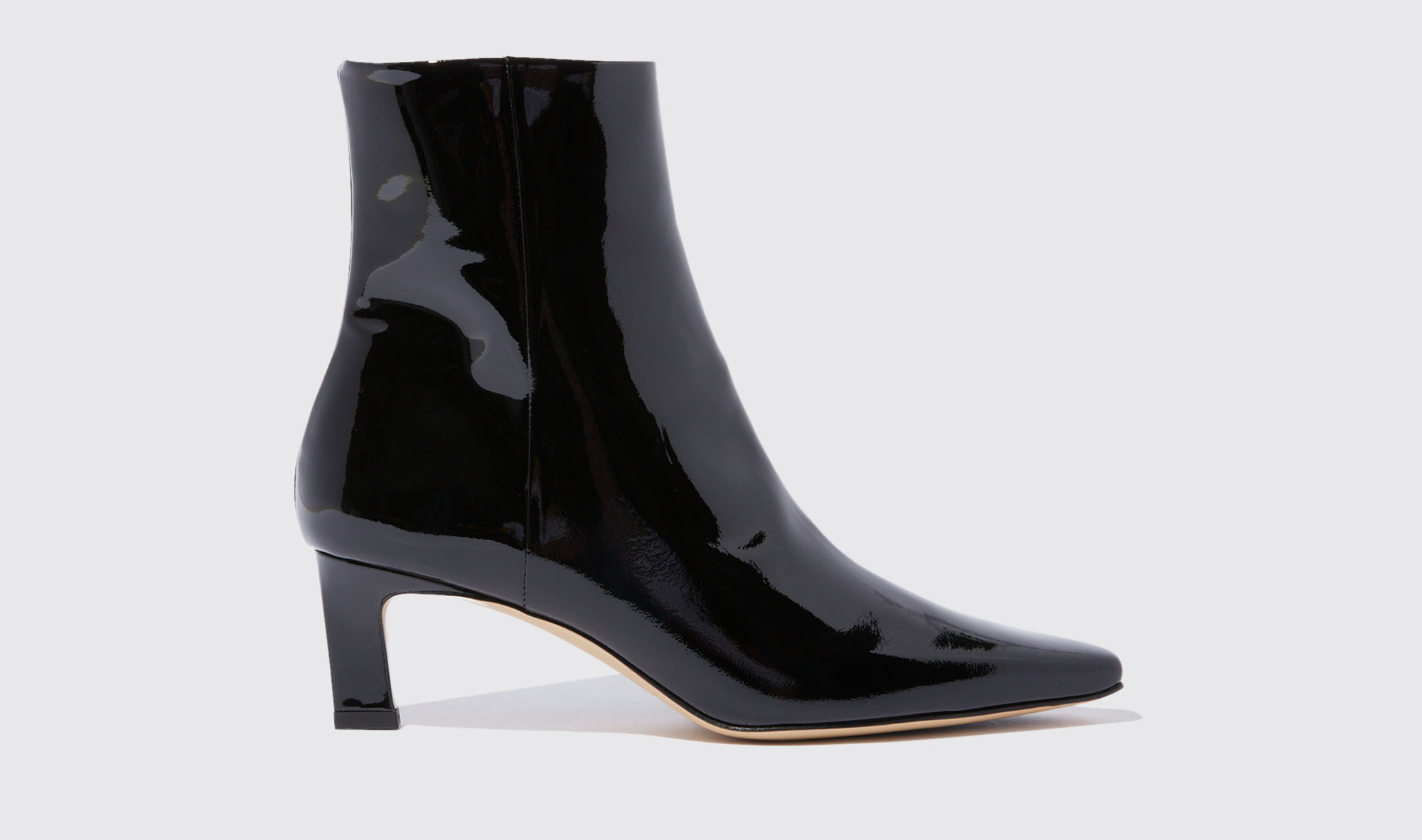 Scarosso Kitty Black Patent - Woman Boots Black In Black_patent