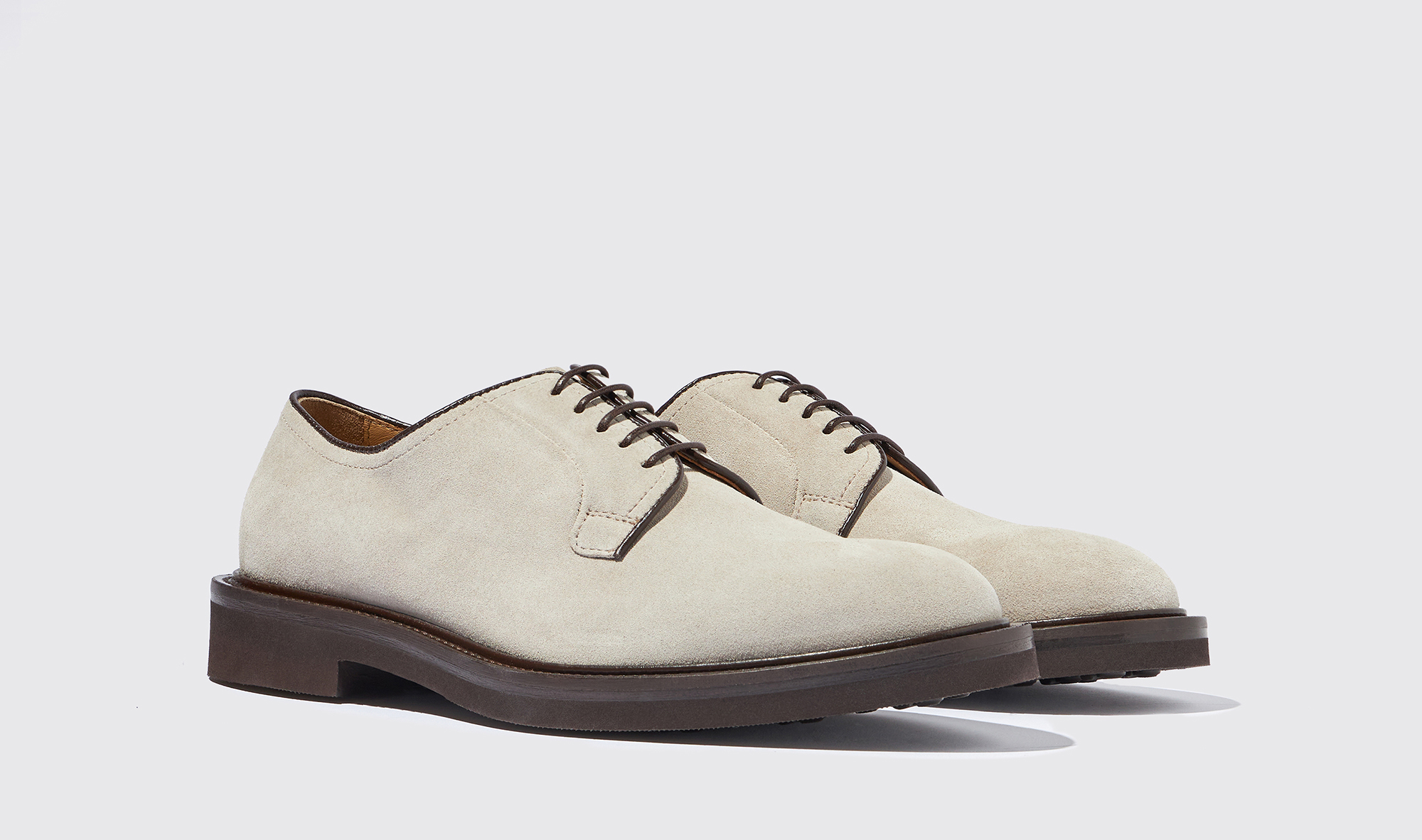 Shop Scarosso Harry Sand Suede - Man Loafers & Flats Sand In Sand - Suede