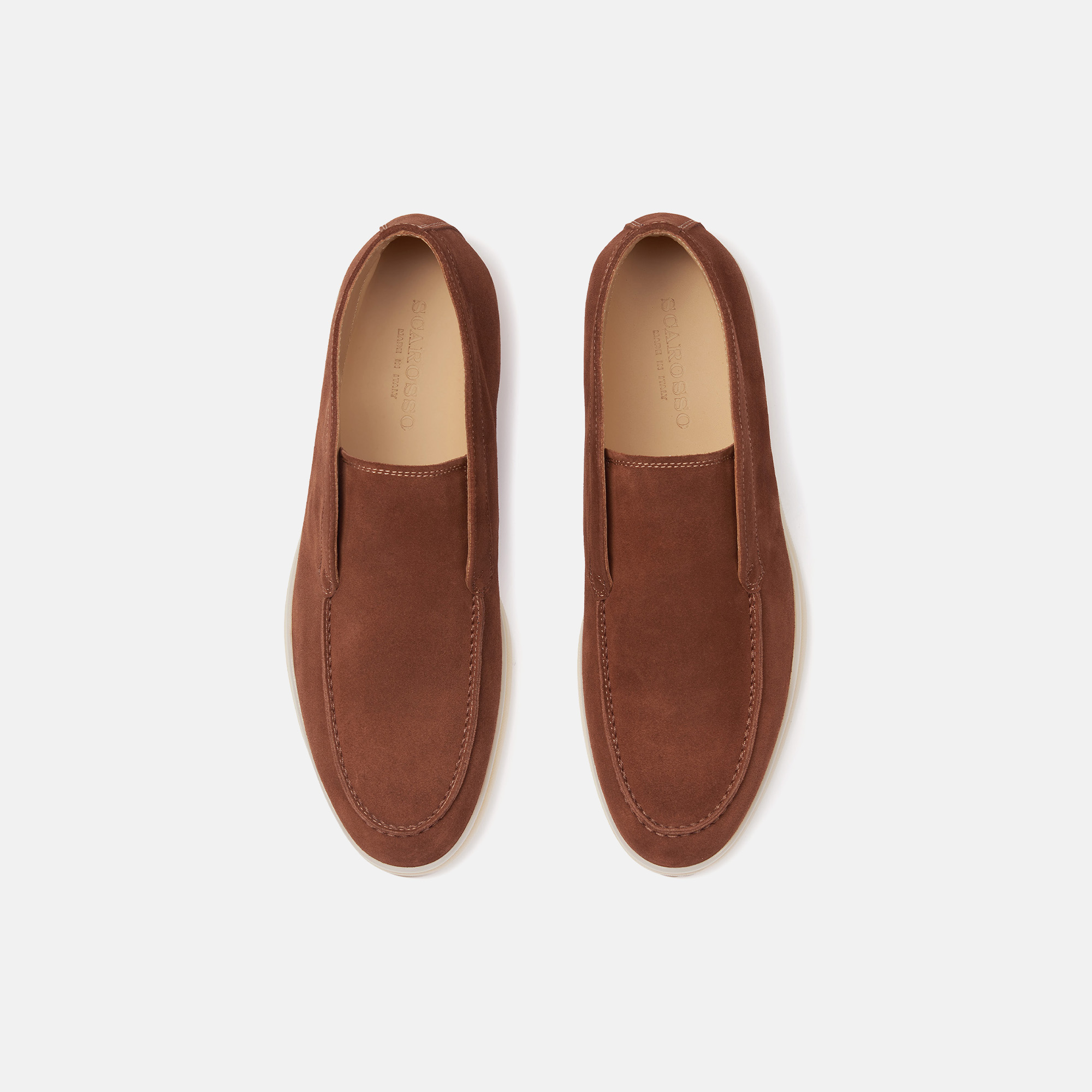 Scarosso Leonardo Light Brown Suede In Light Brown - Suede