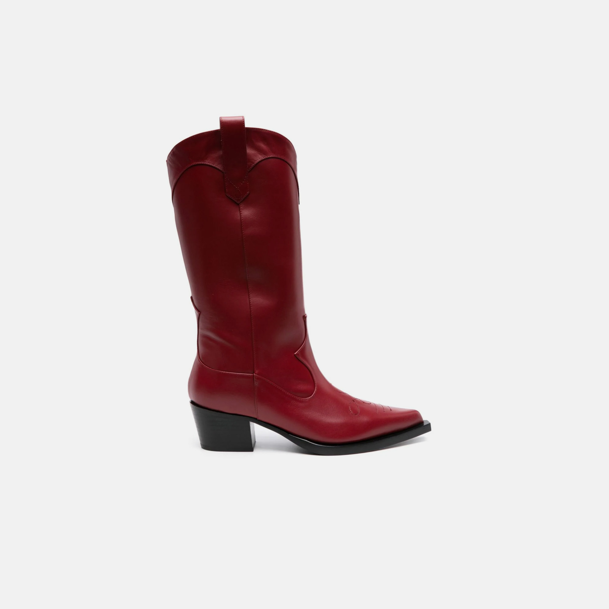 Scarosso Dolly Red - Woman Boots Red In Red - Calf