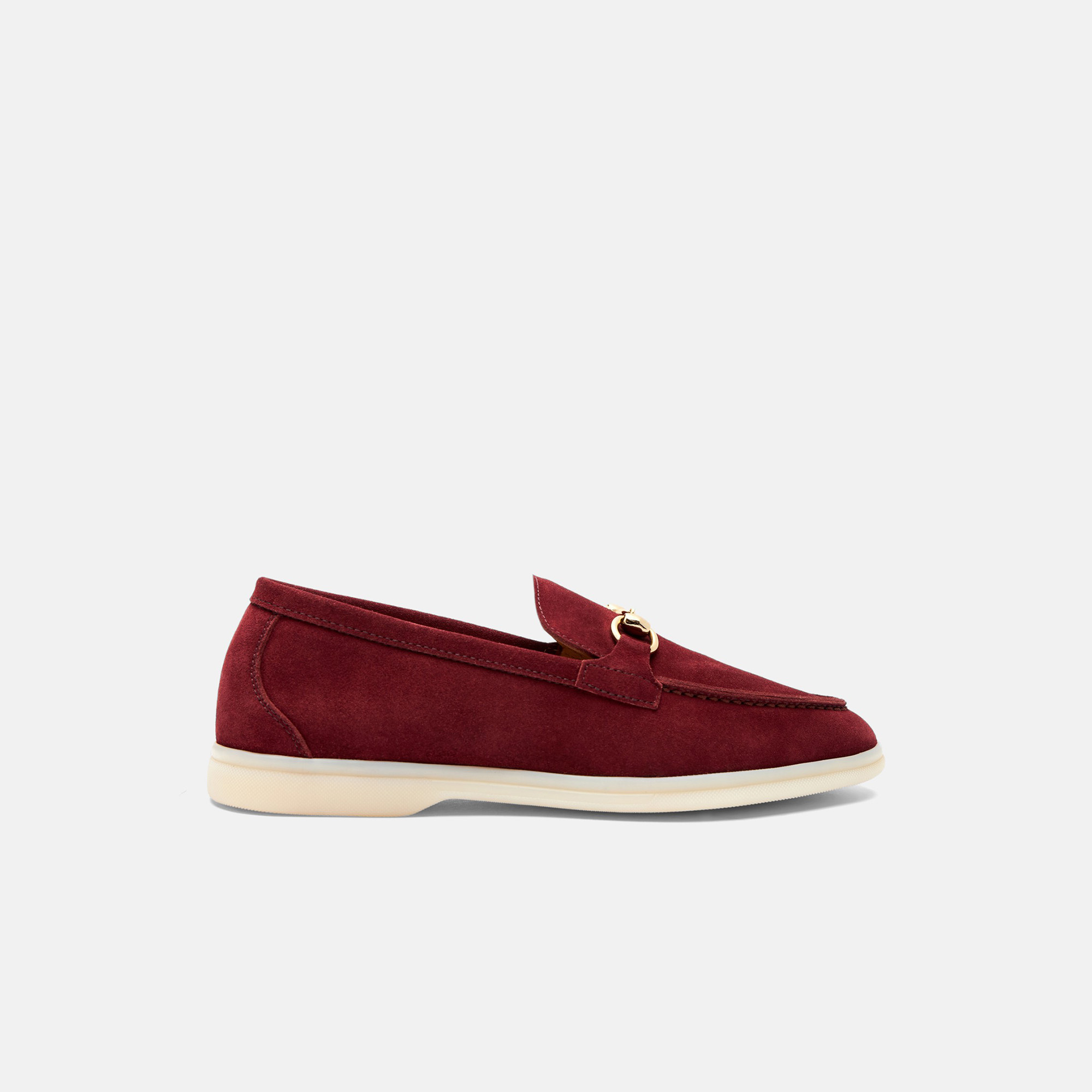 Scarosso Lilia Burgundy Suede - Woman Loafers Burgundy In Burgundy - Suede