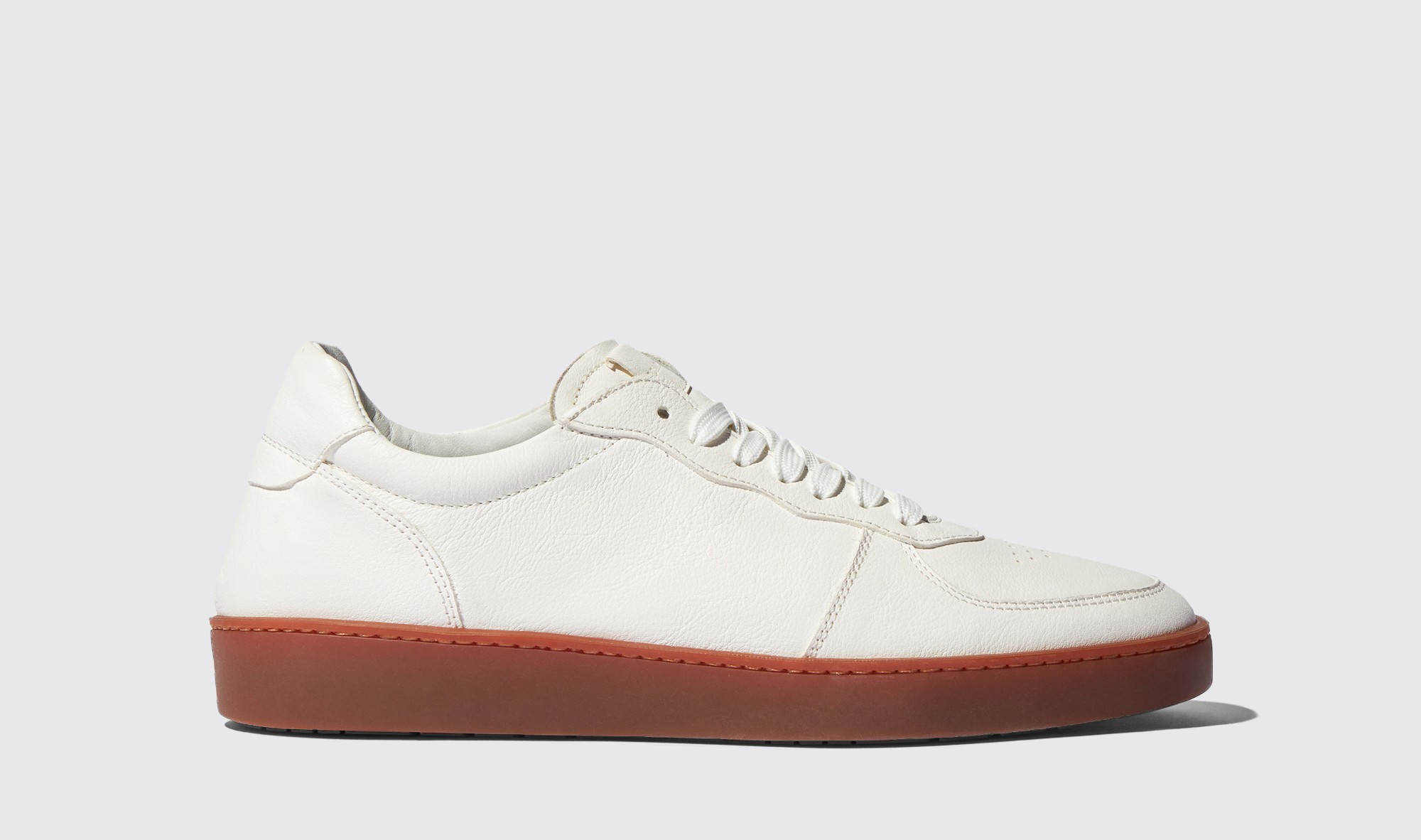 Scarosso Agostino White - Man Sneakers White In White - Calf Leather