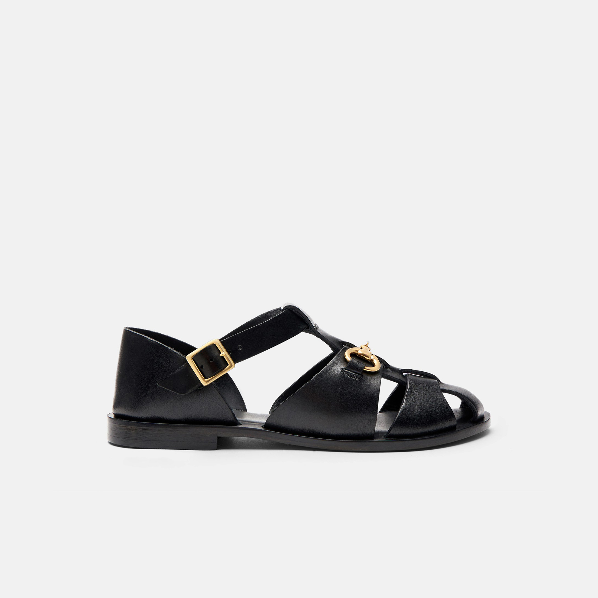 Shop Scarosso Helene Black In Black - Calf