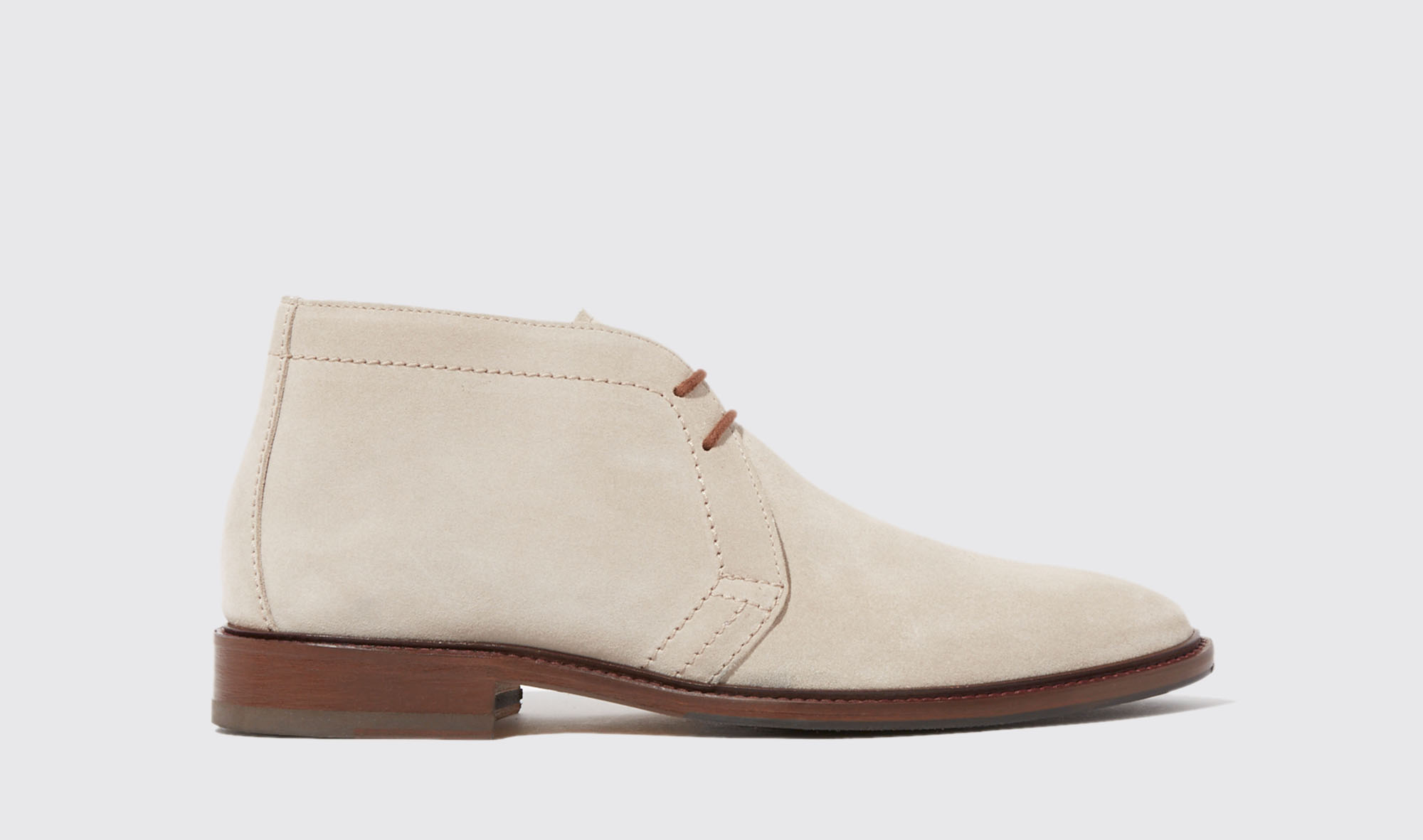 Scarosso Gary Sand Suede - Man Boots Sand In Sand - Suede
