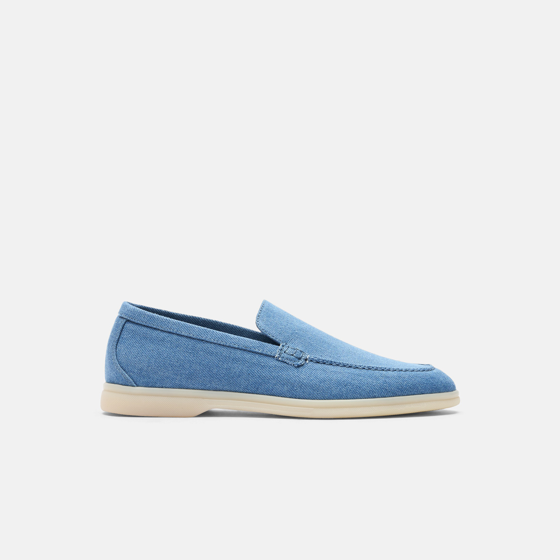 Scarosso Ludovica Azzurra Denim - Donna Mocassini Light Blue - Denim 38,5 - Immagine 1