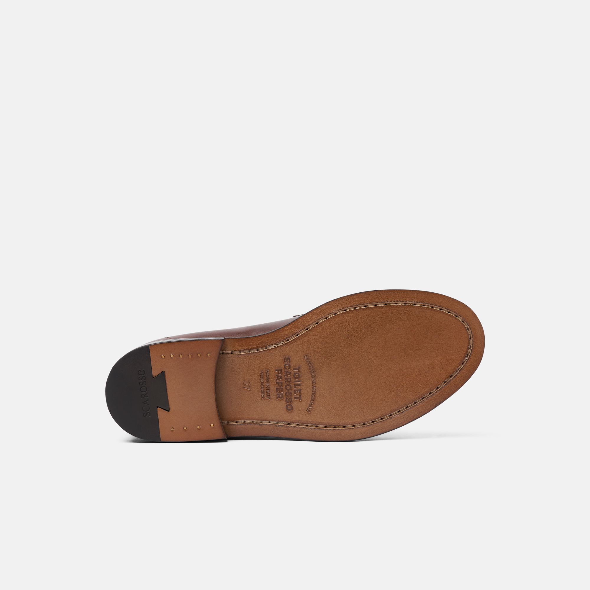 Scarosso Trumpet For Her Loafers In Brown - Calf