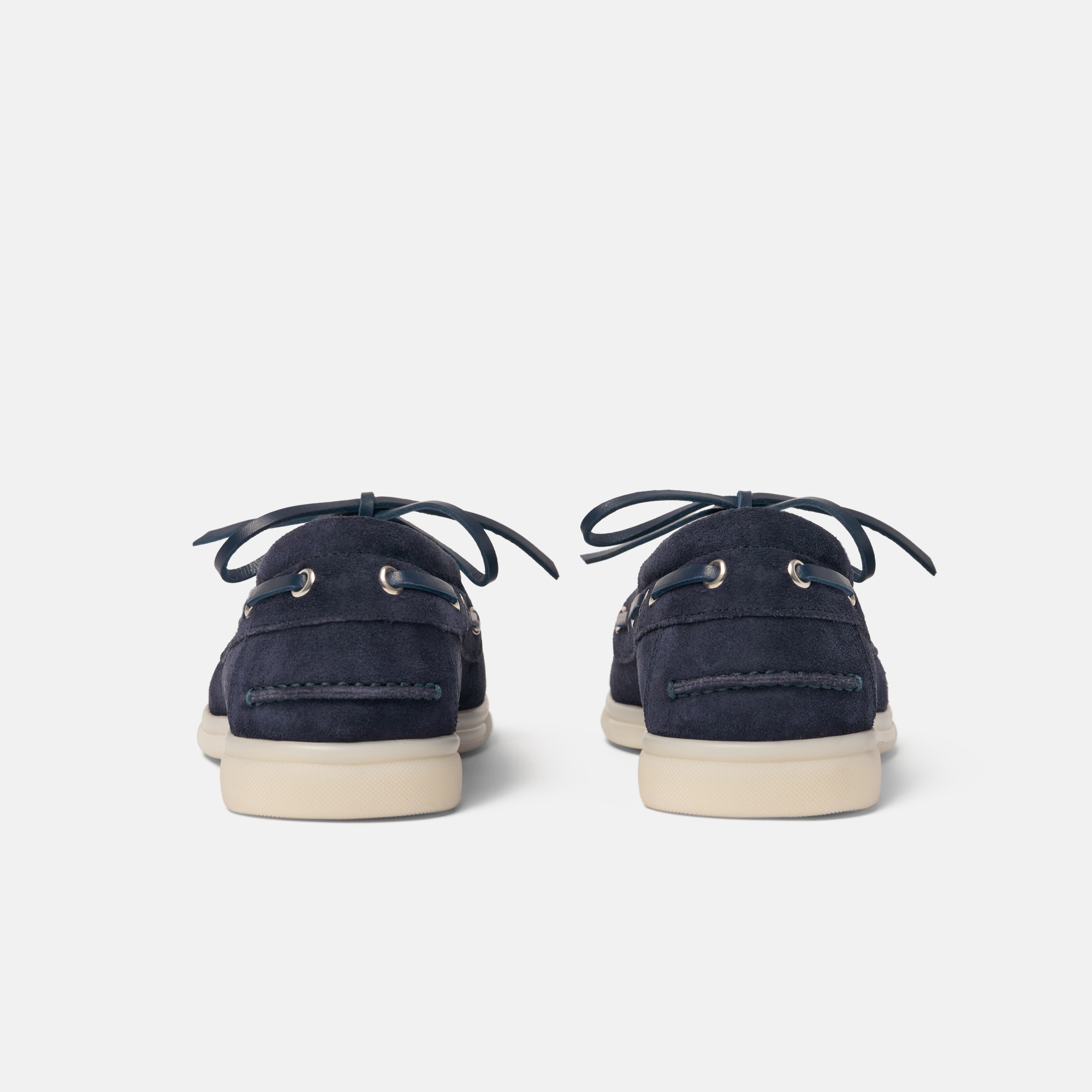 Scarosso Lia Boat Shoes In Black