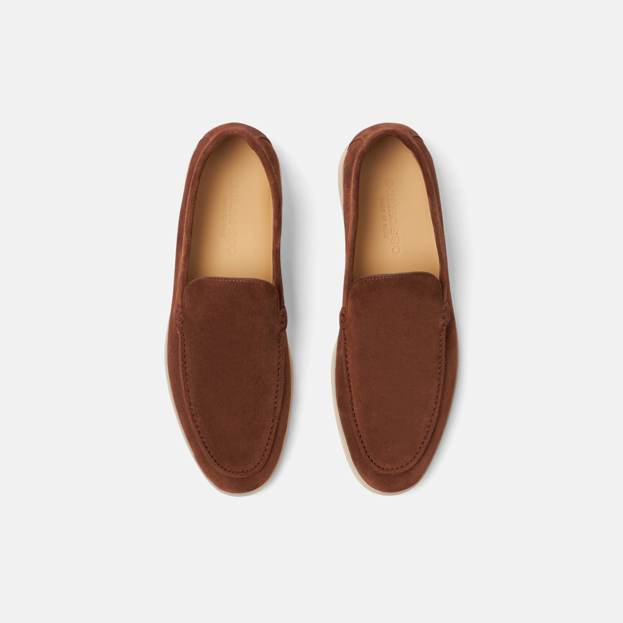 Scarosso Ludovico Marrone Scamosciato In Brown Suede | ModeSens display picture 2