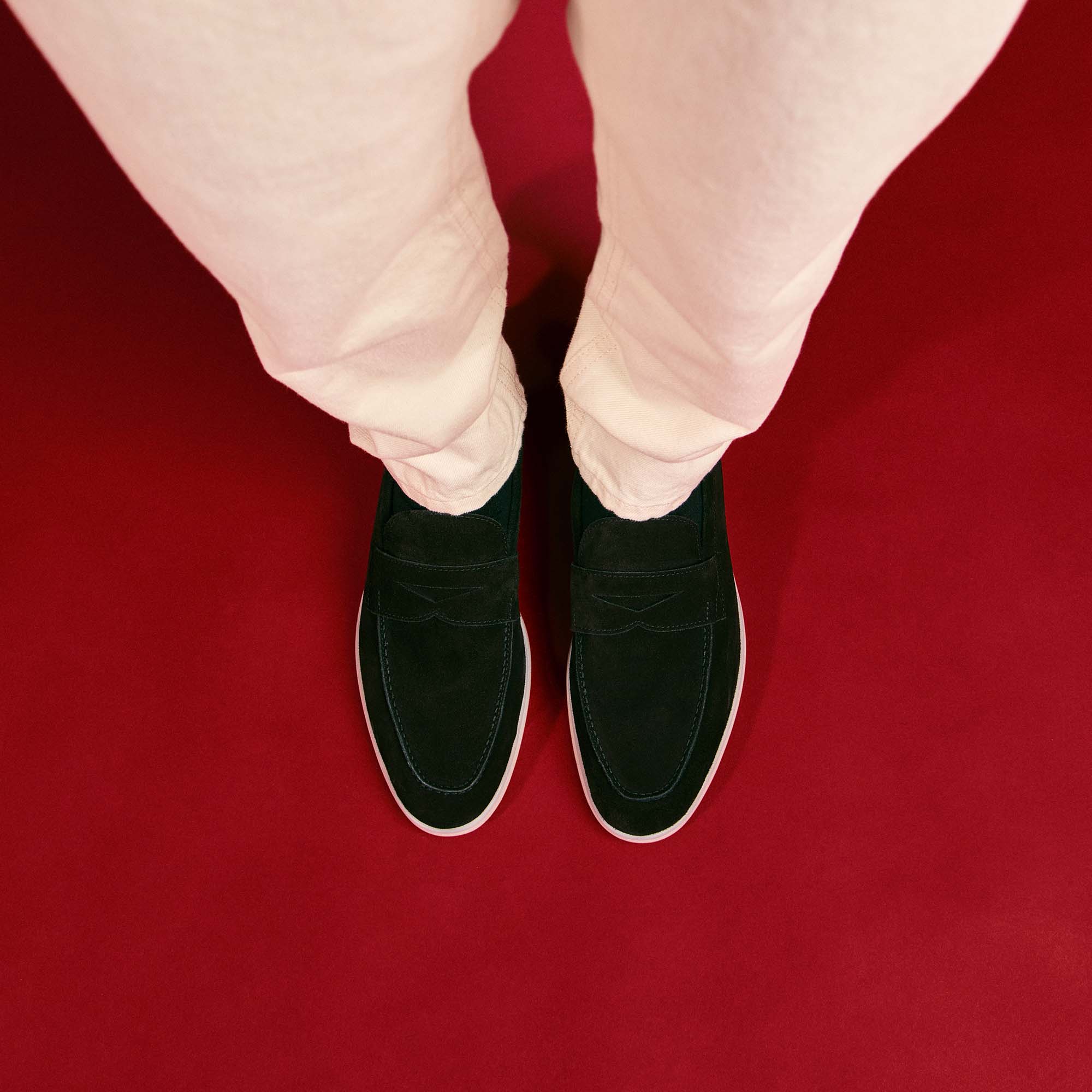 Scarosso Luciano Black Suede Edit In Black Edit - Suede