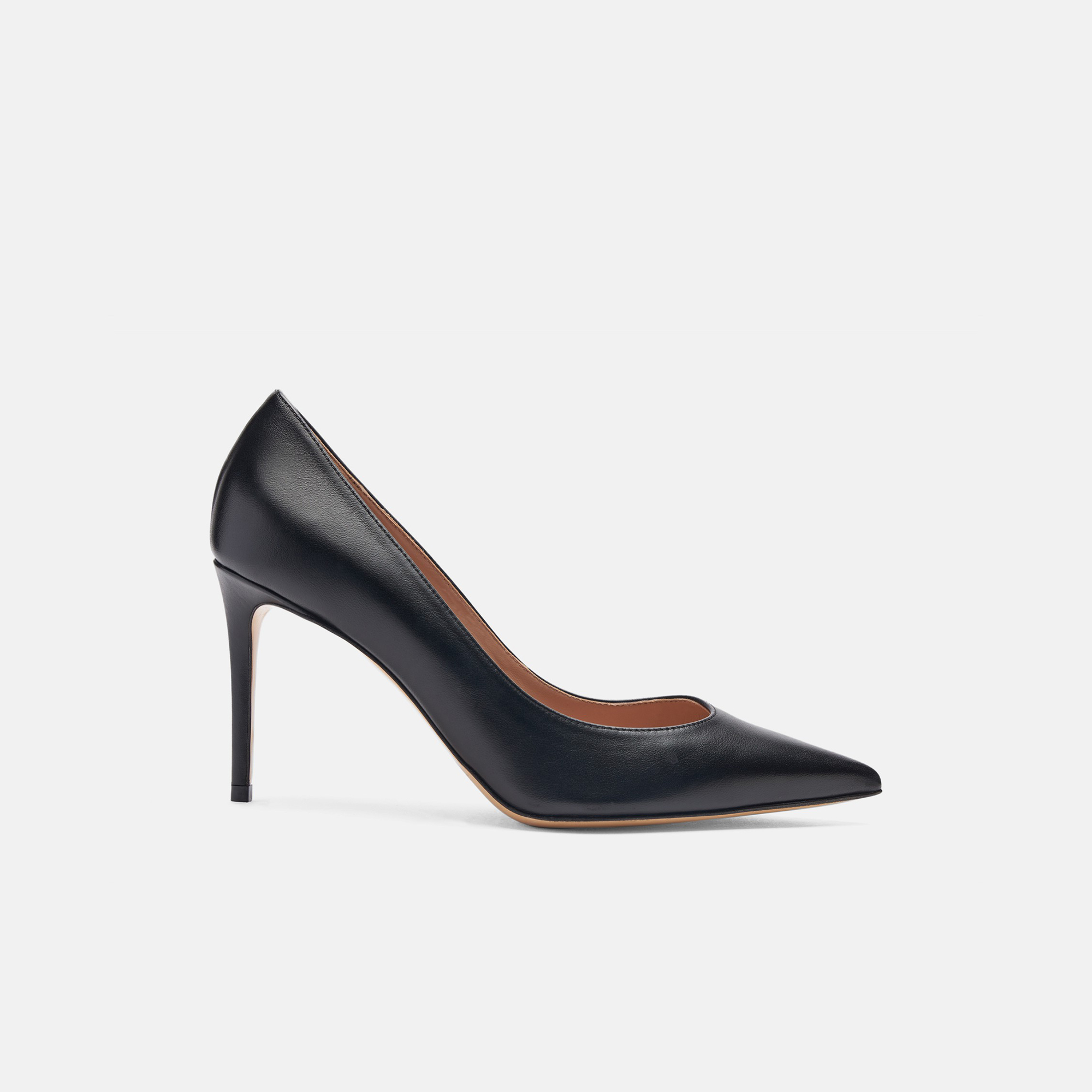 Scarosso Greta Black - Woman High Heels Black In Black - Calf