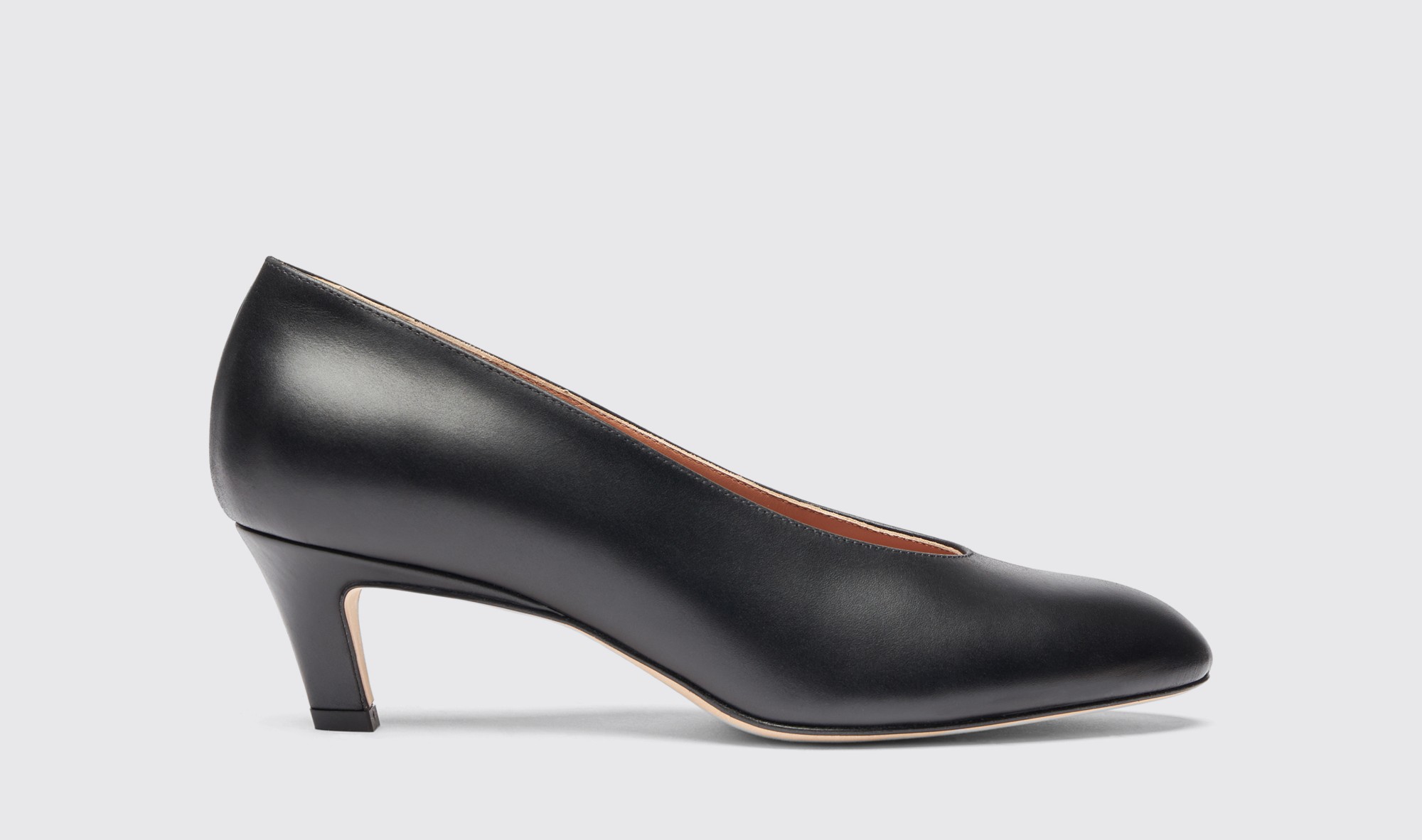 Shop Scarosso Deva Black - Woman High Heels Black In Black - Calf