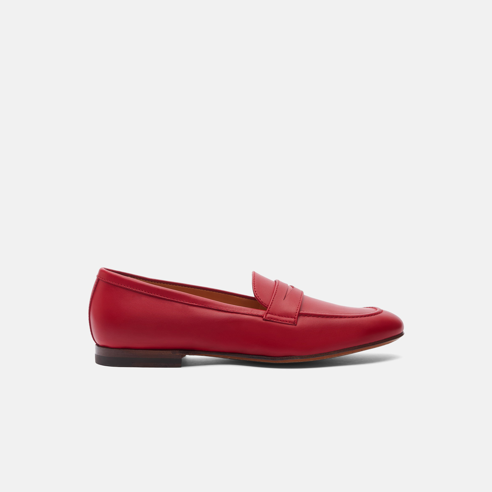 Scarosso Valeria Rossa - Uomo Mocassini Rosso - Vitello 39
