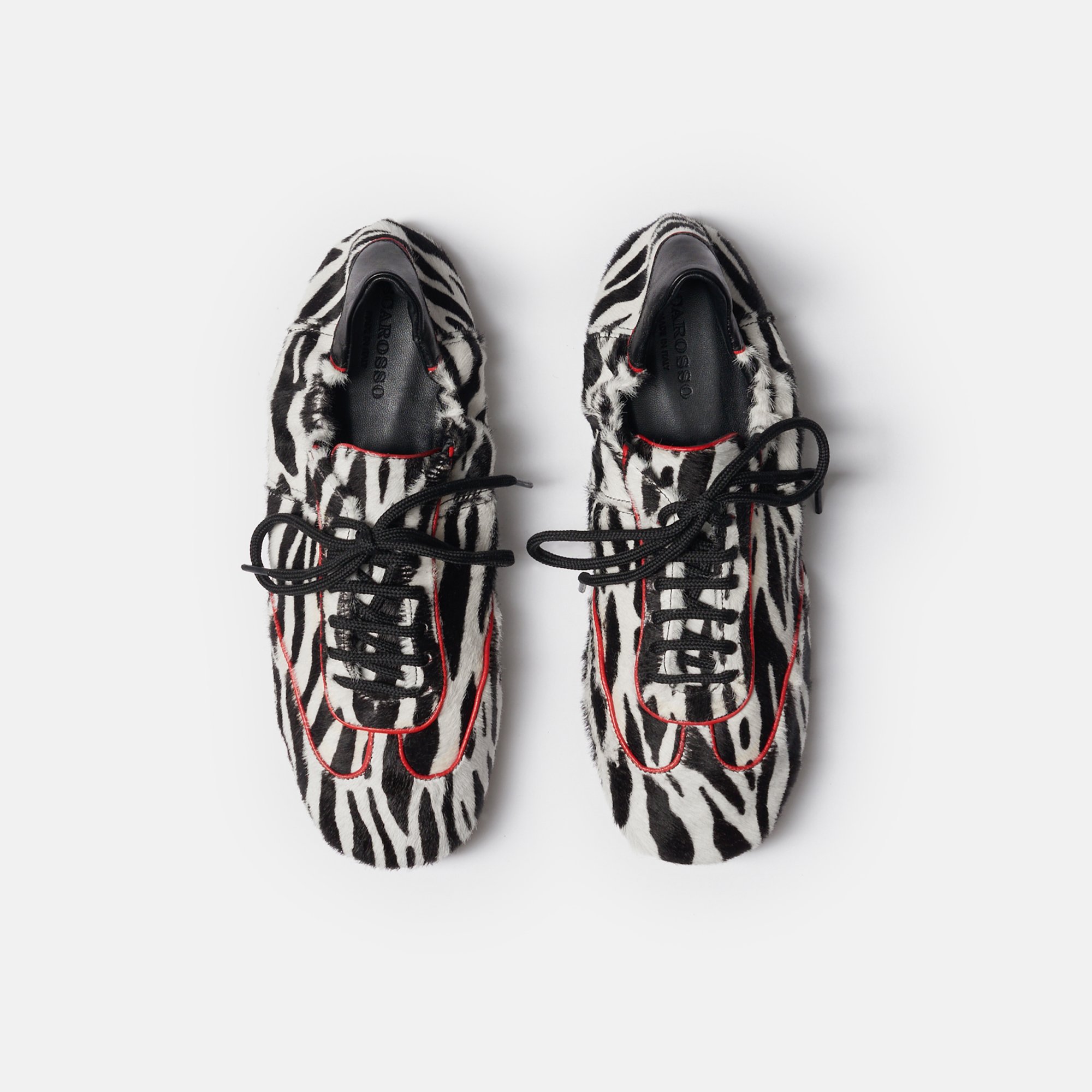 Scarosso Riley Zebra Ponyhair