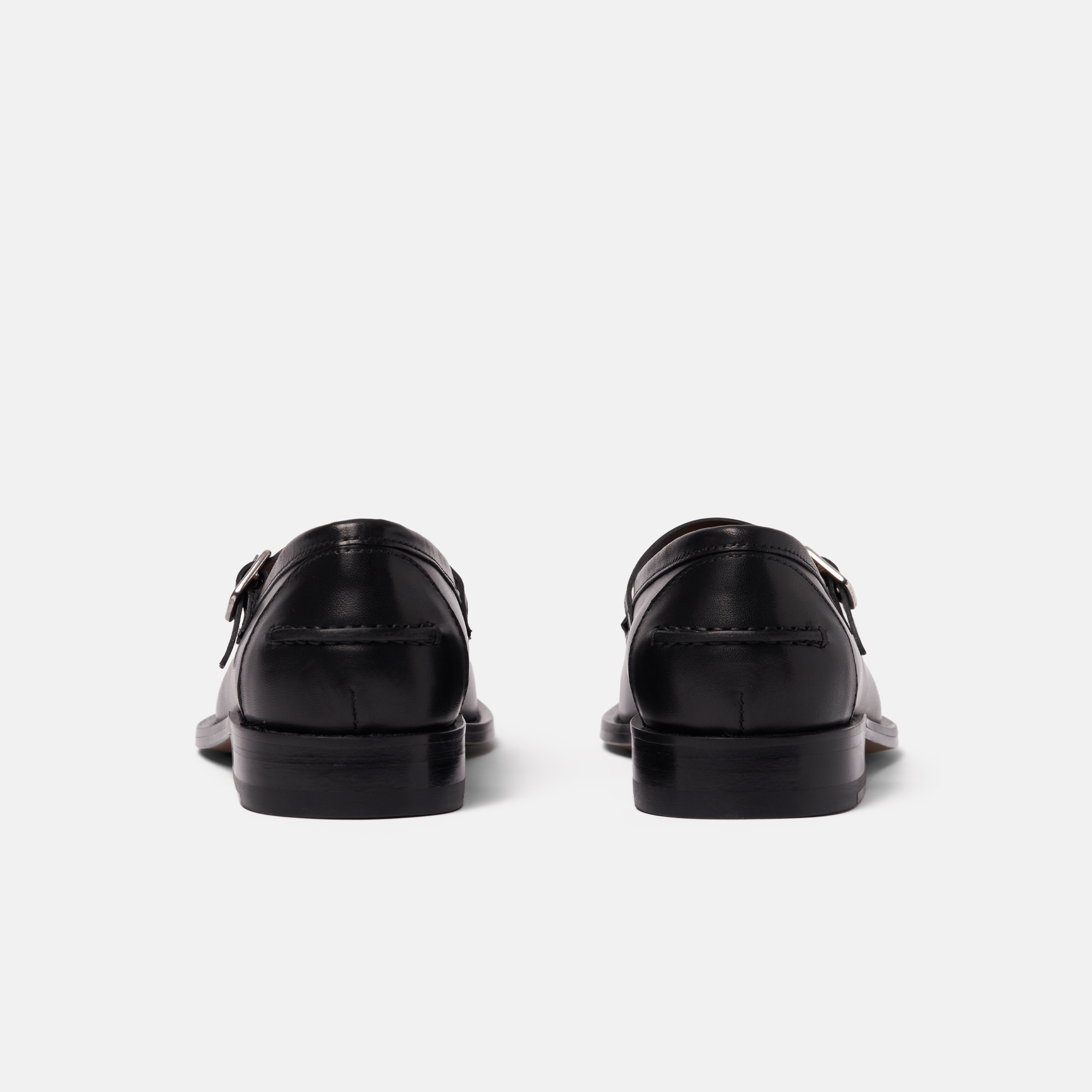 Shop Scarosso Minni Black In Black - Calf