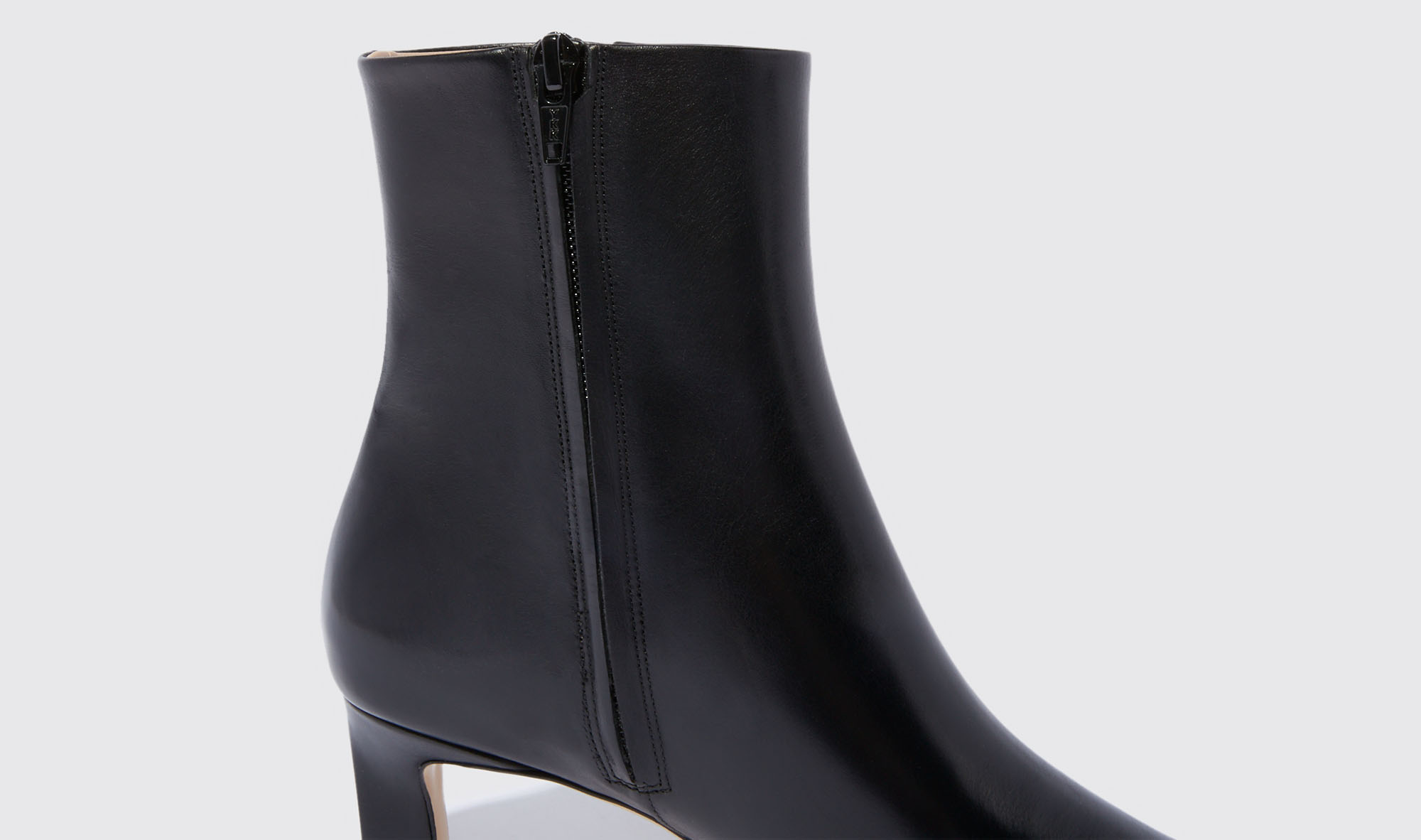 Shop Scarosso Kitty Black - Woman Boots Black In Black - Calf