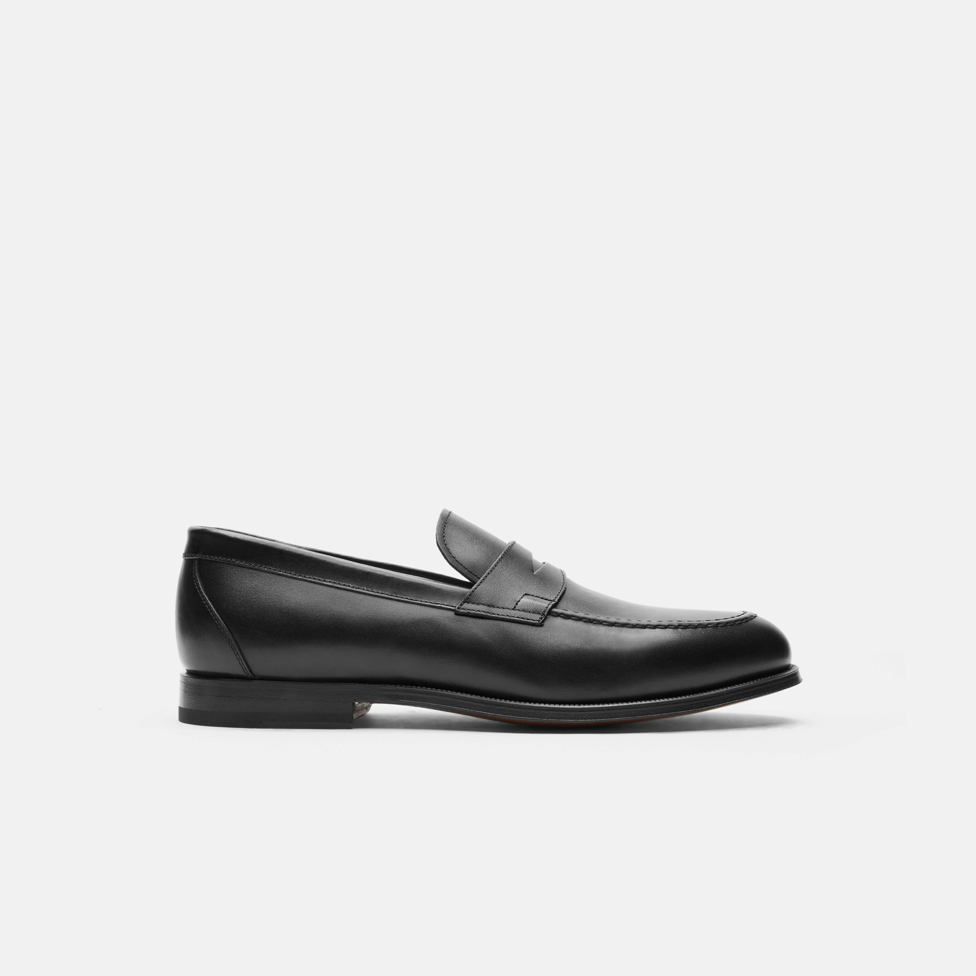 Scarosso Stefano Nero - Uomo Mocassini Nero - Vitello 45