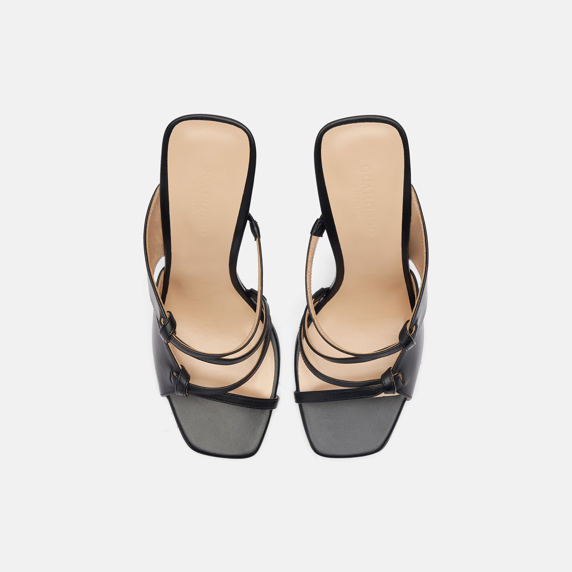 Scarosso Zoe Black In Black - Calf