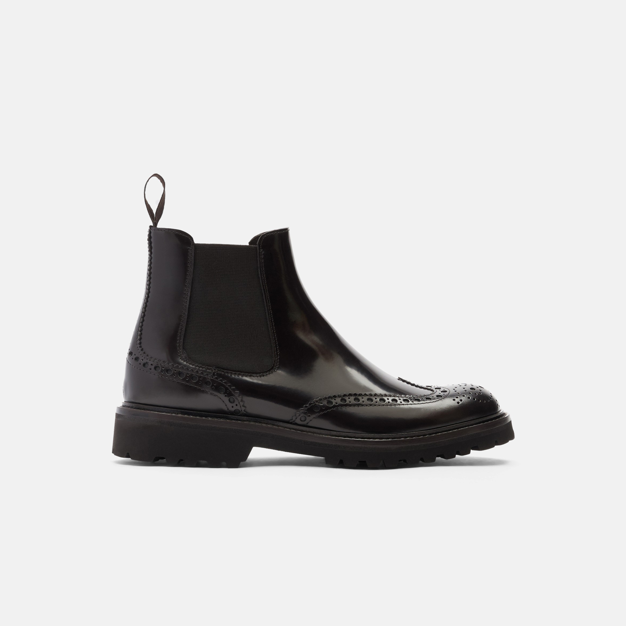 Scarosso Poppy Brown - Donna Chelsea Boots Marrone - Vitello Spazzolato 40