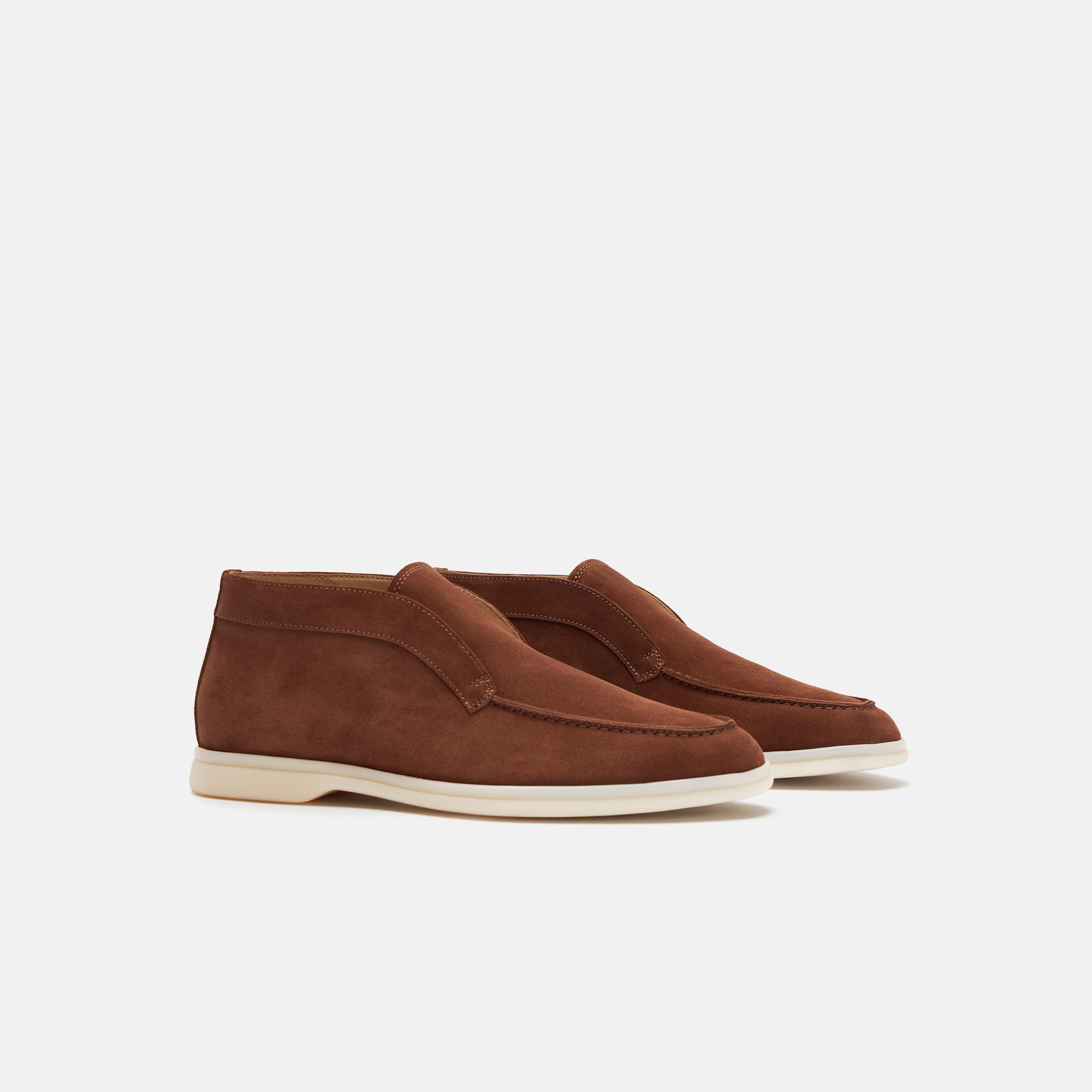 Scarosso Leonardo Light Brown Suede In Light Brown - Suede